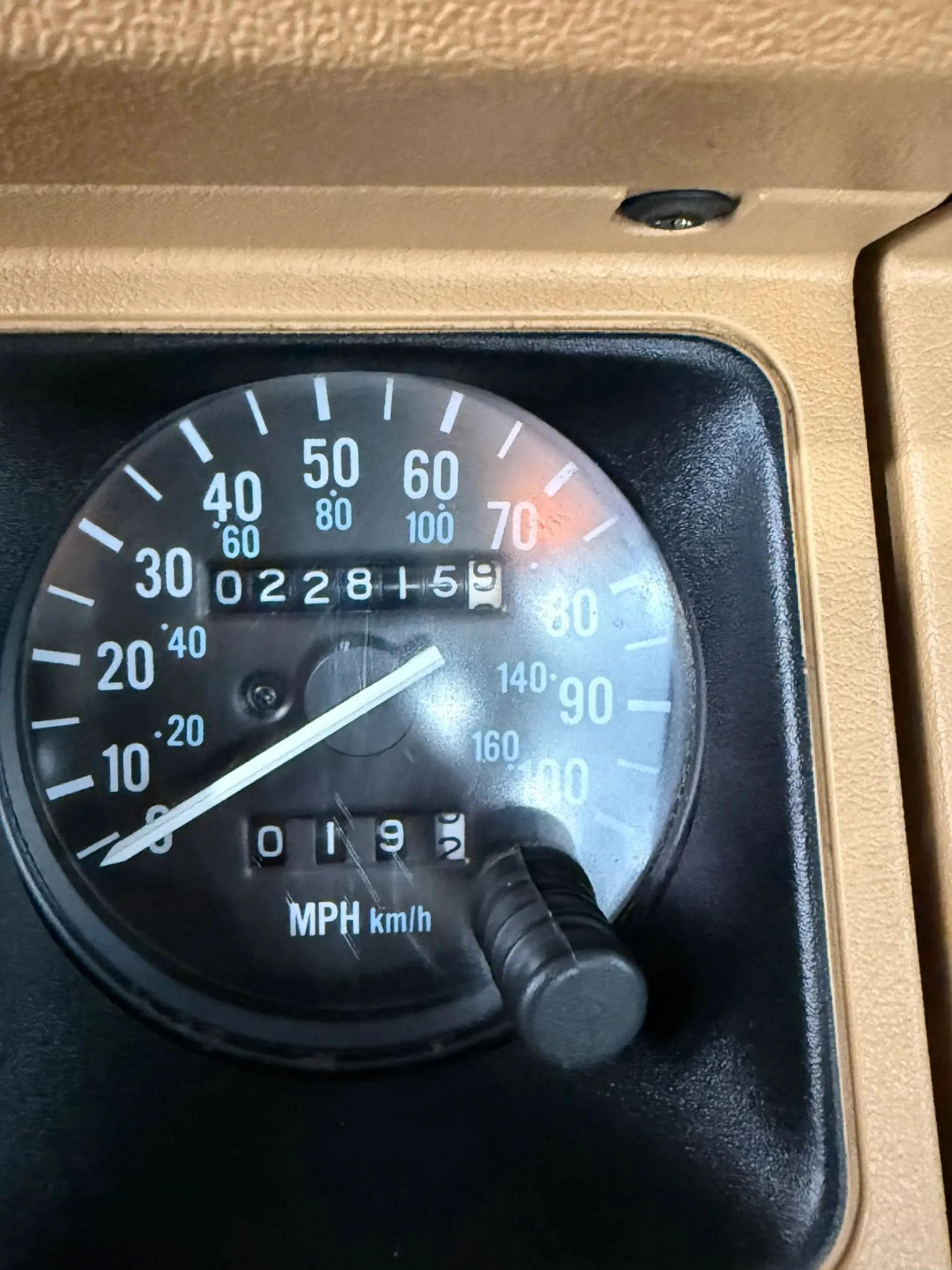 23k-Mile 1988 Jeep Wrangler Sahara