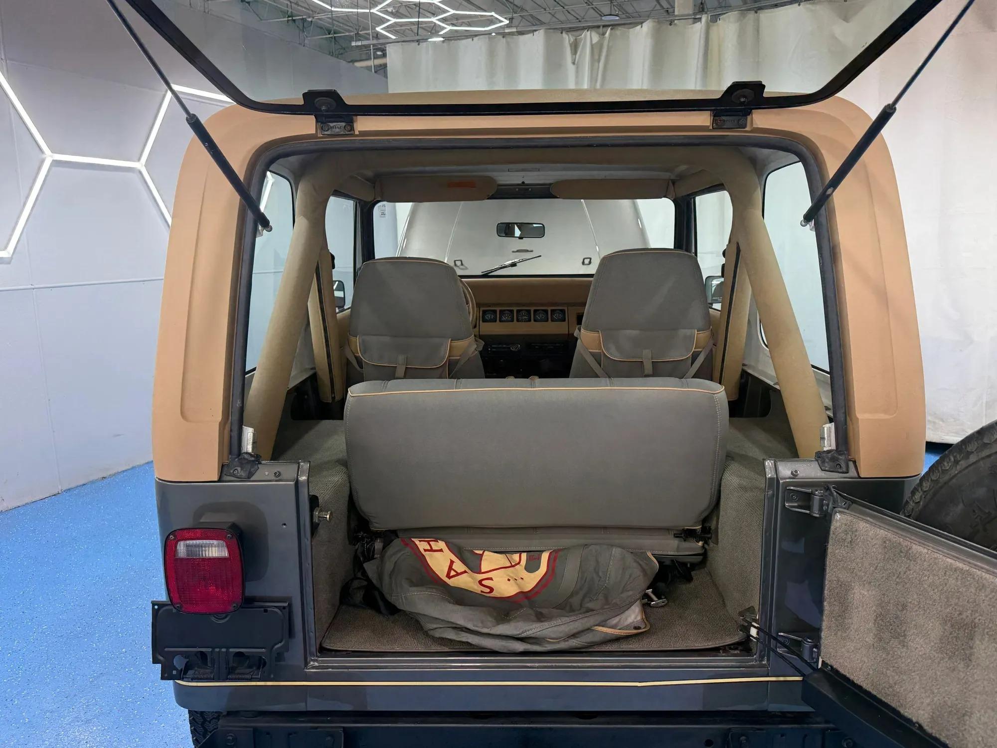 23k-Mile 1988 Jeep Wrangler Sahara