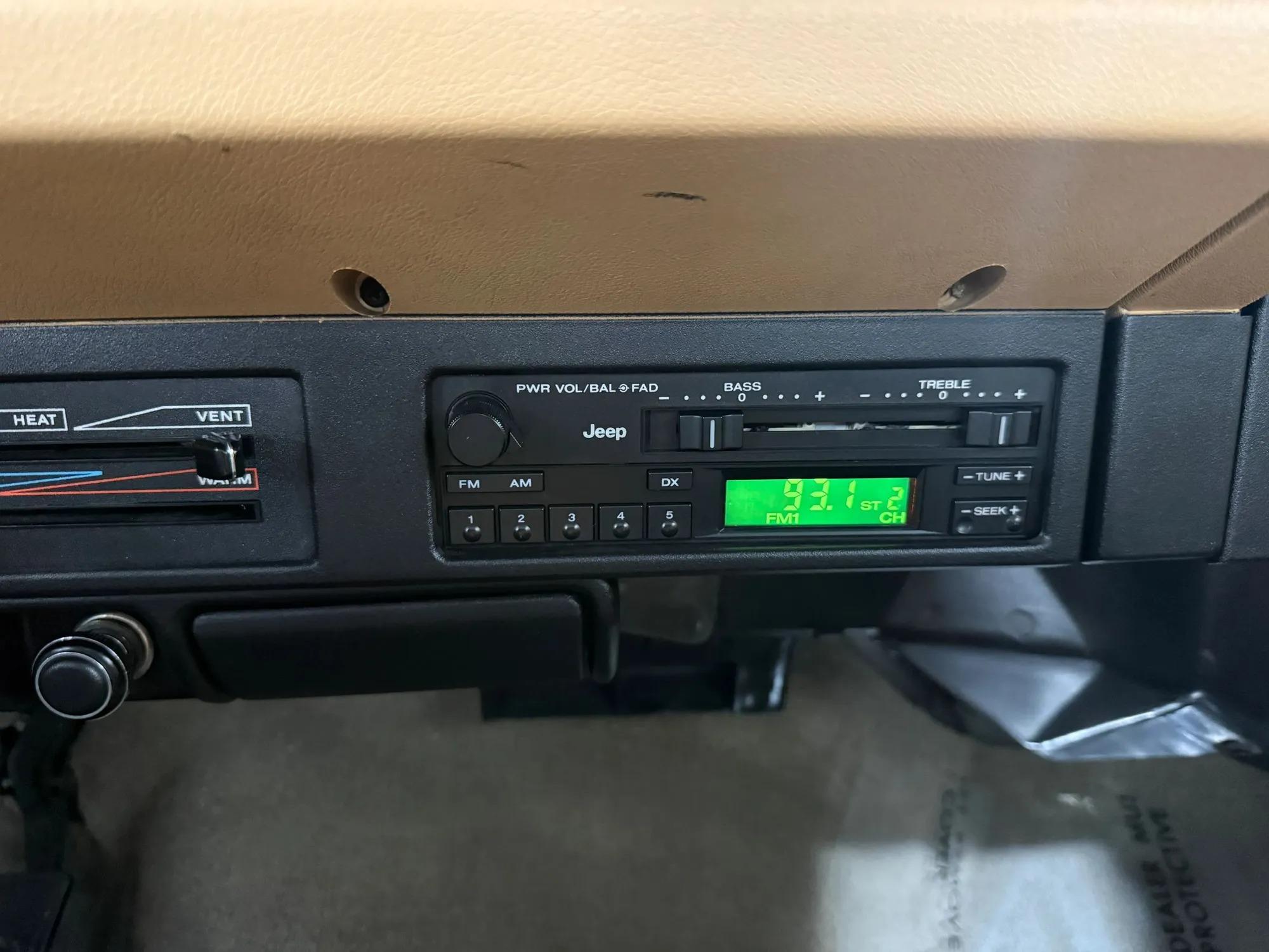 23k-Mile 1988 Jeep Wrangler Sahara
