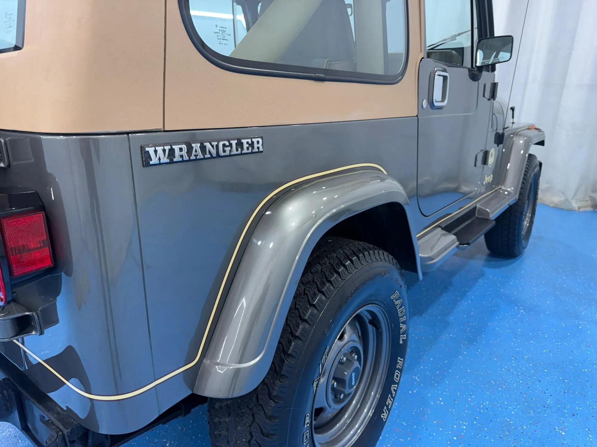 23k-Mile 1988 Jeep Wrangler Sahara