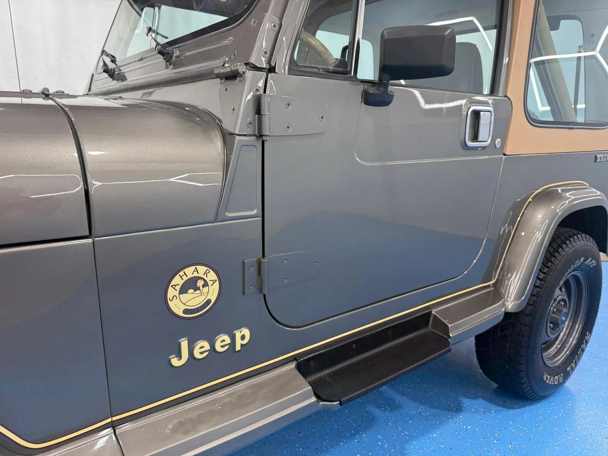 23k-Mile 1988 Jeep Wrangler Sahara