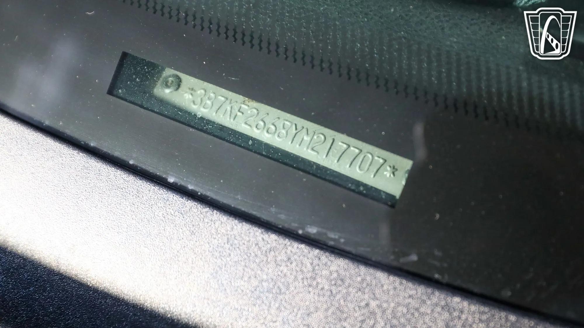 2000 Dodge Ram 2500 Laramie SLT