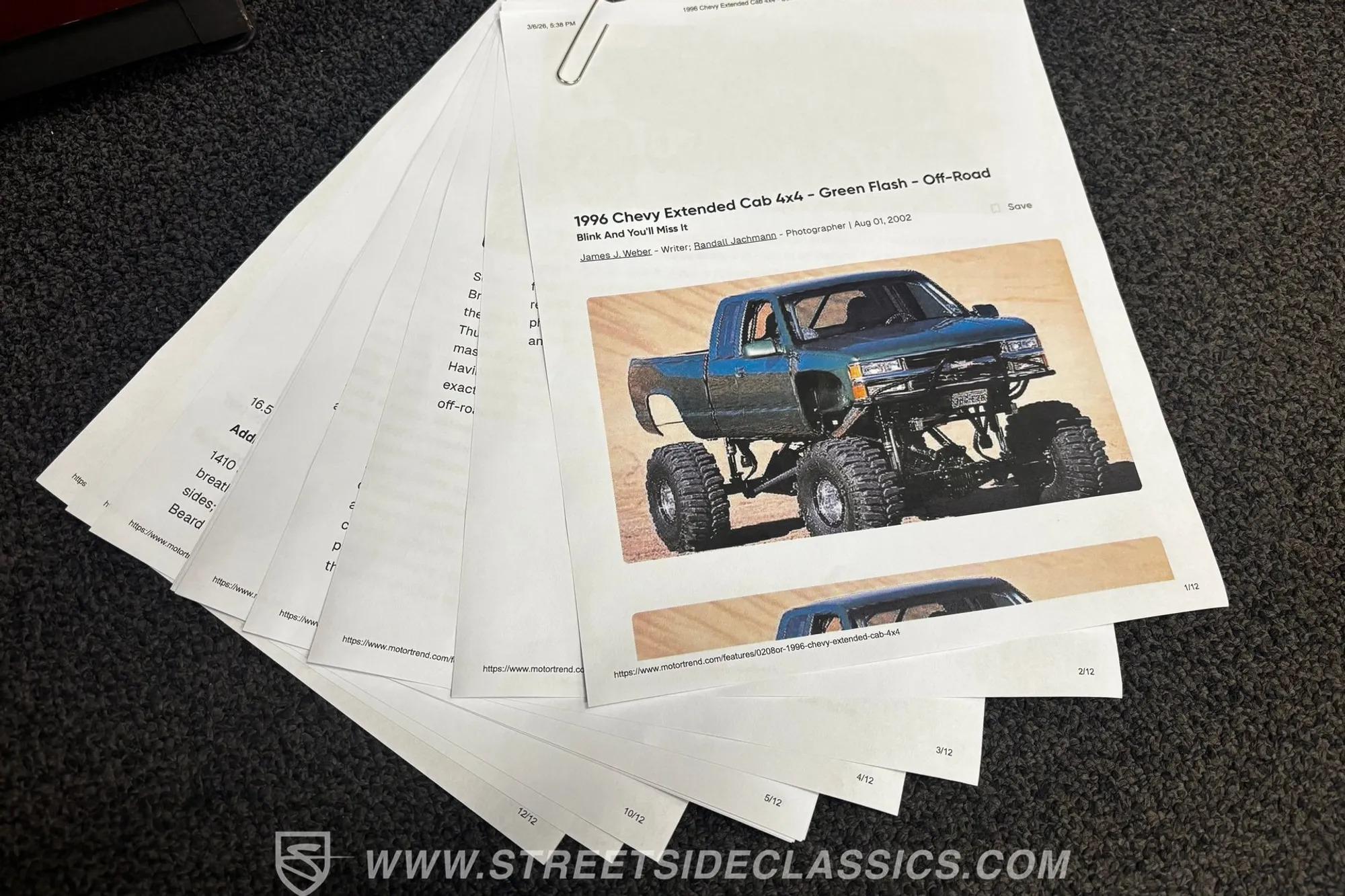 Modified 1988 Chevrolet C1500 Monster Truck