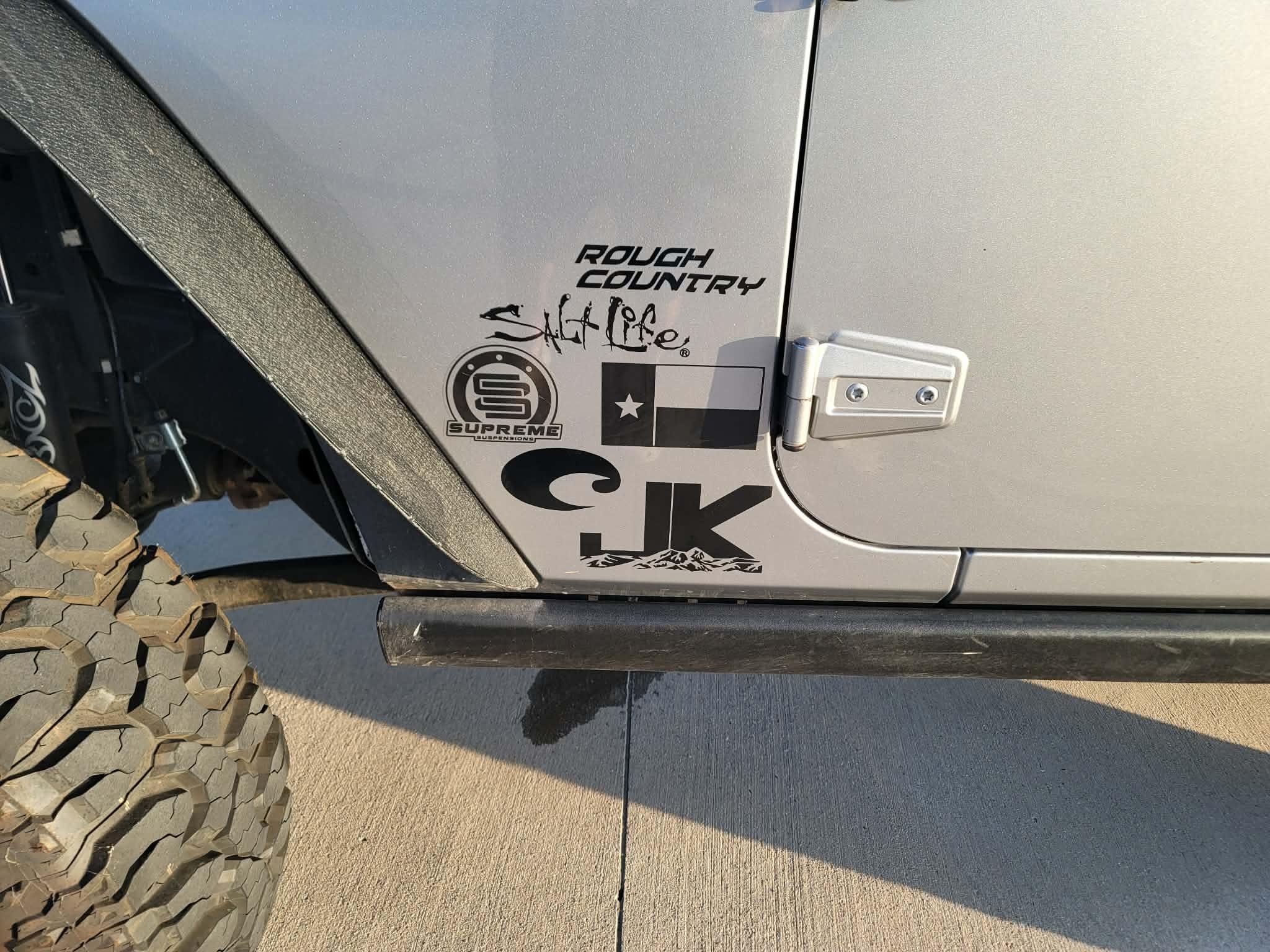 Modified 2015 Jeep Wrangler Sport