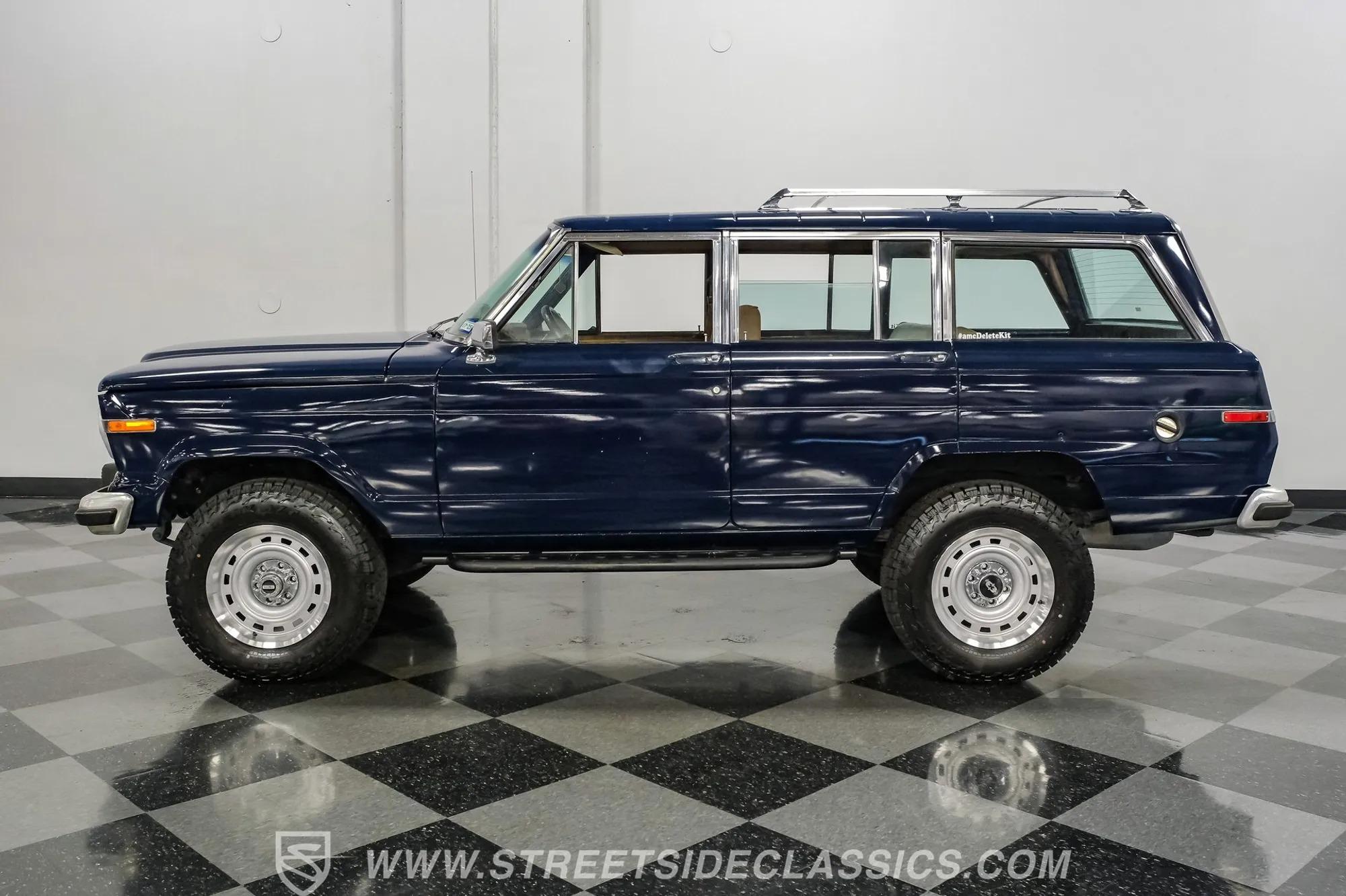 LS-Powered 1985 Jeep Grand Wagoneer Restomod