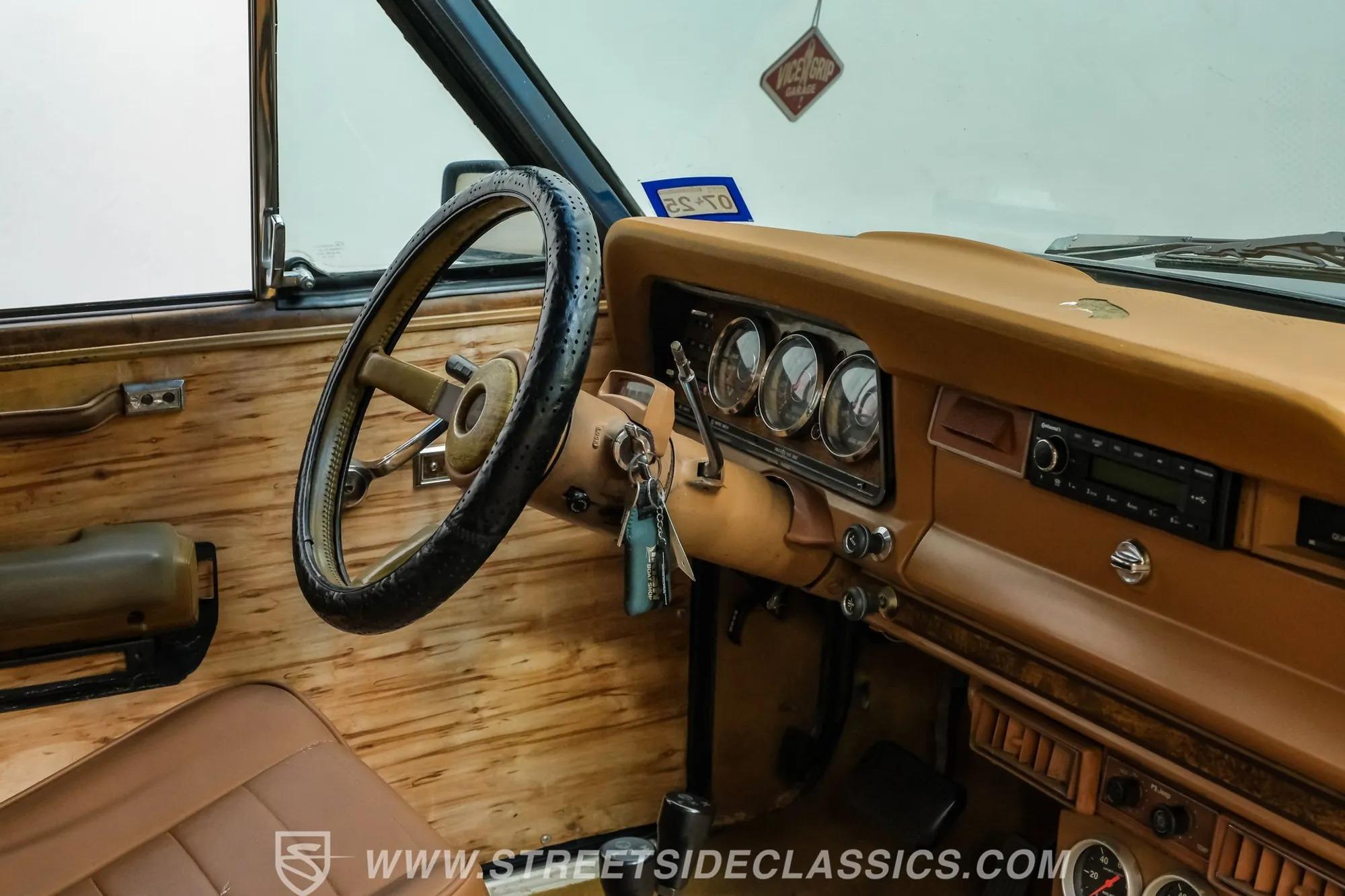 LS-Powered 1985 Jeep Grand Wagoneer Restomod