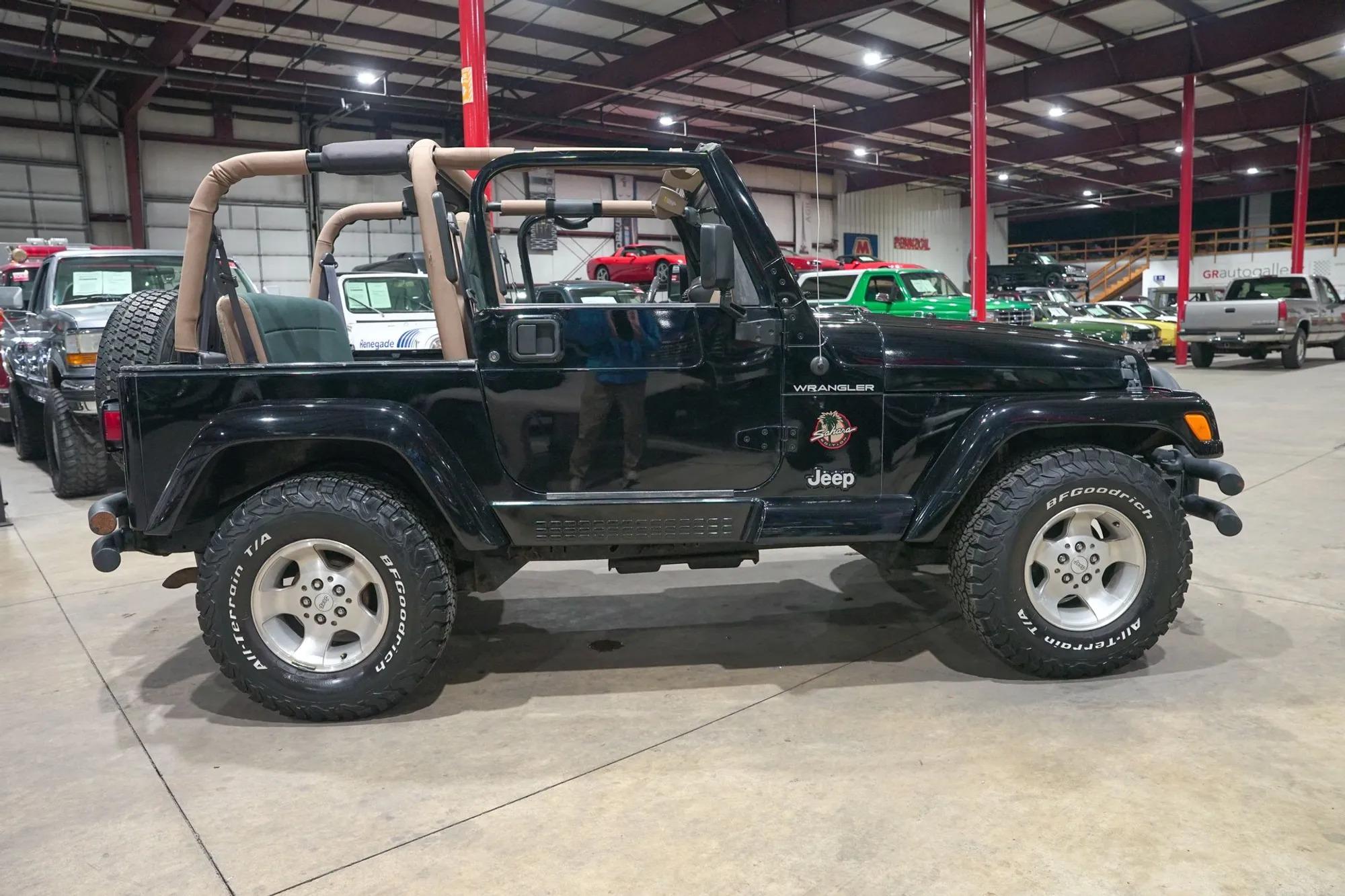 2002 Jeep Wrangler Sahara Edition