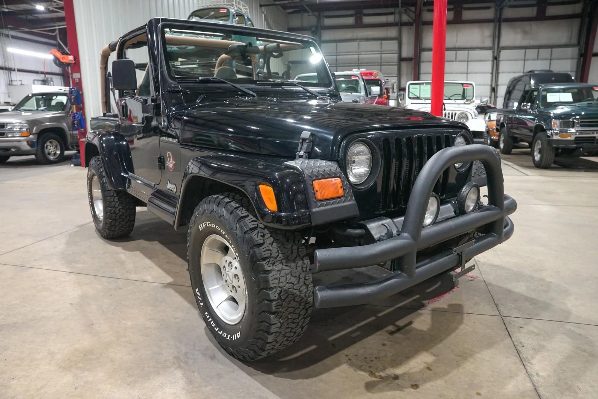 2002 Jeep Wrangler Sahara Edition