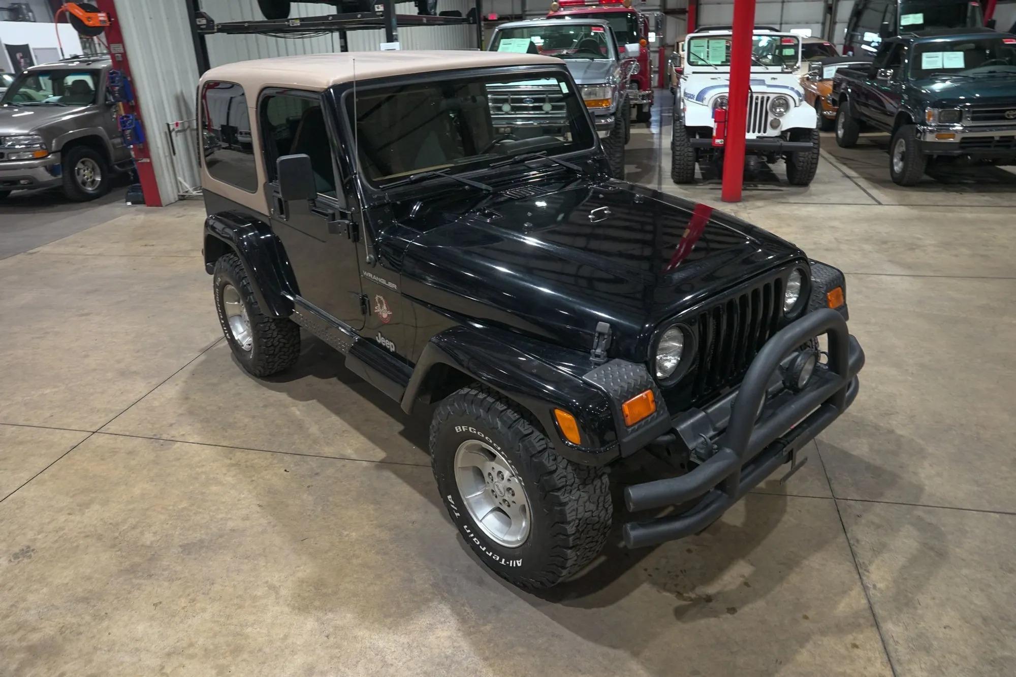 2002 Jeep Wrangler Sahara Edition