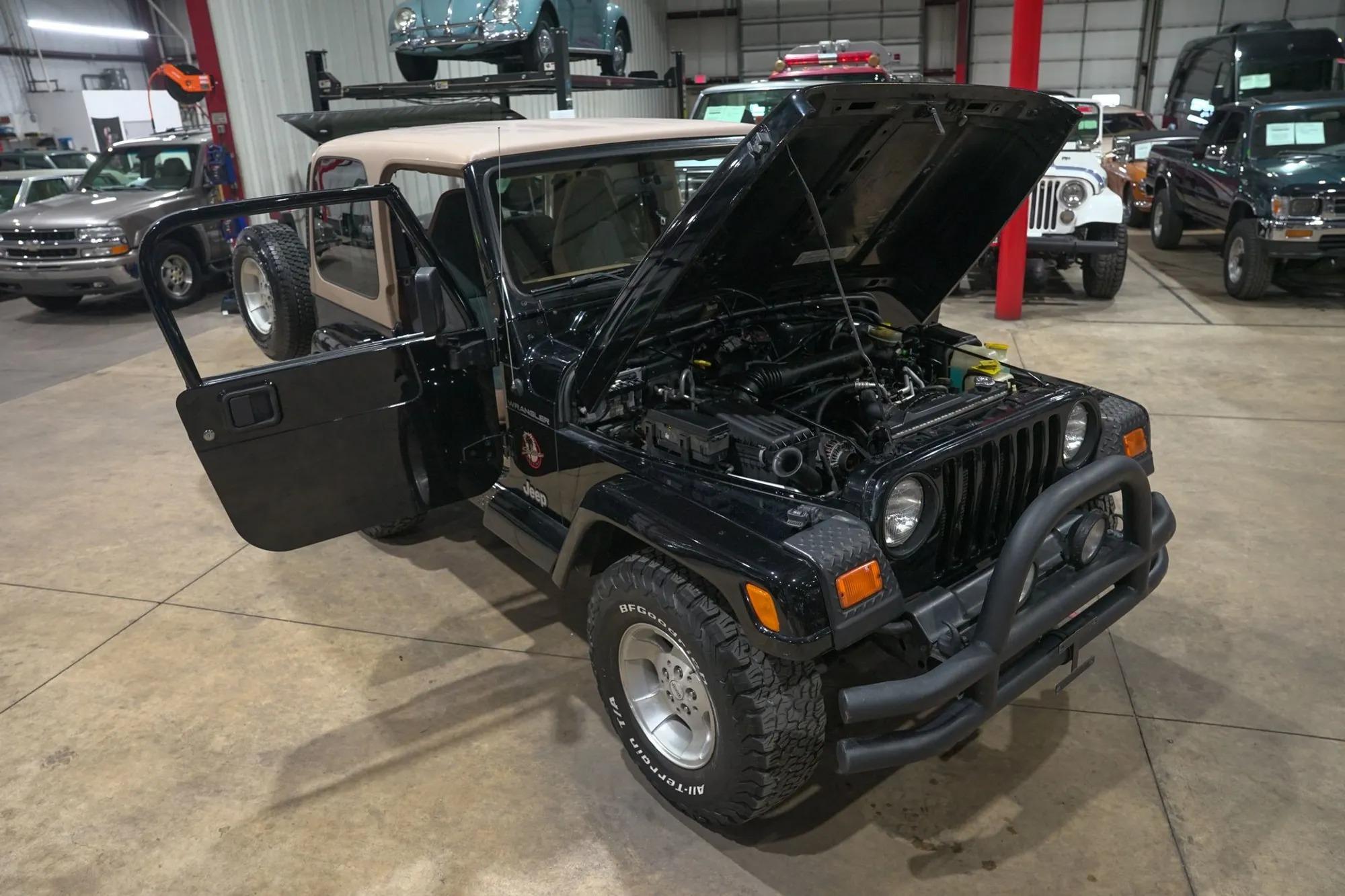 2002 Jeep Wrangler Sahara Edition
