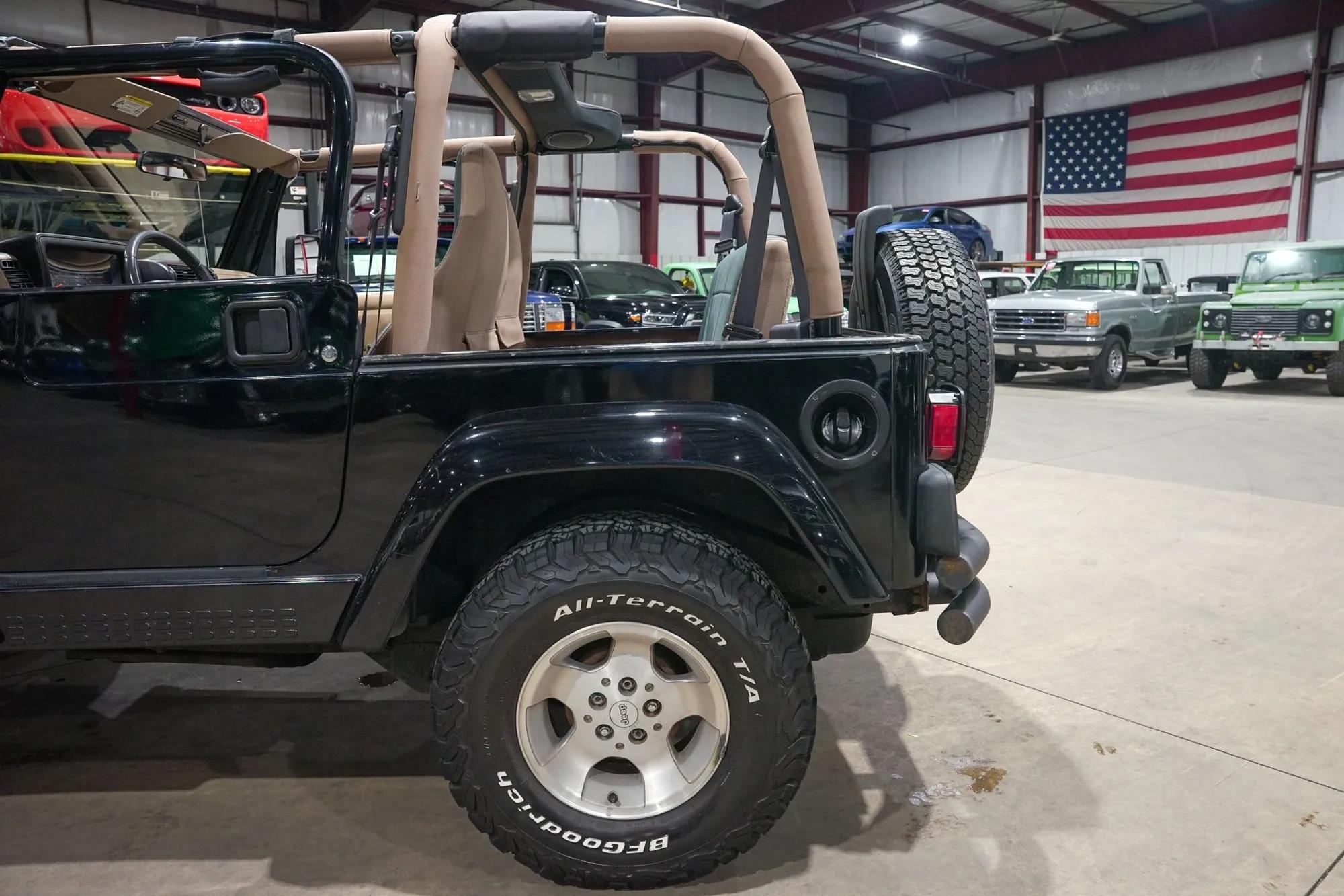 2002 Jeep Wrangler Sahara Edition