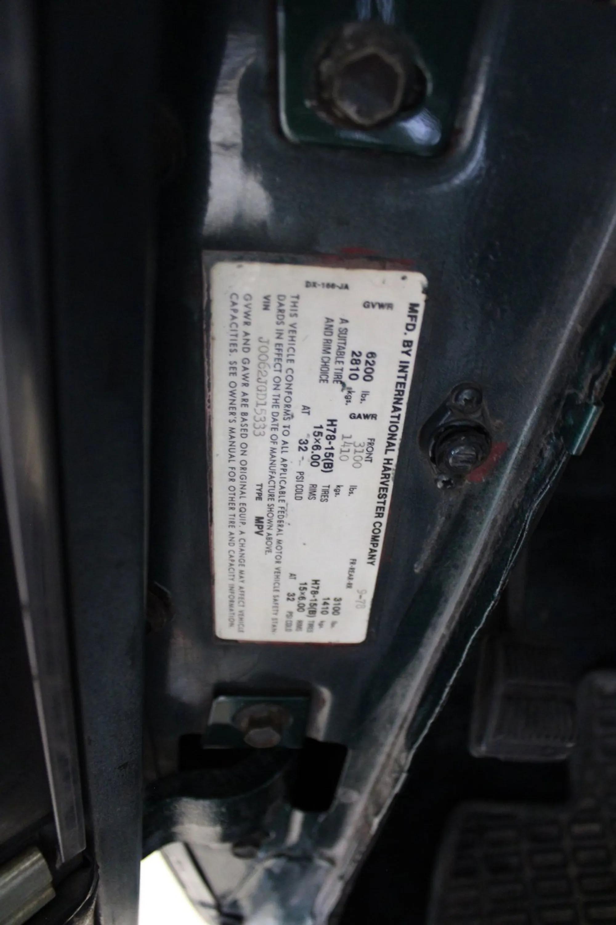1979 International Harvester Scout II