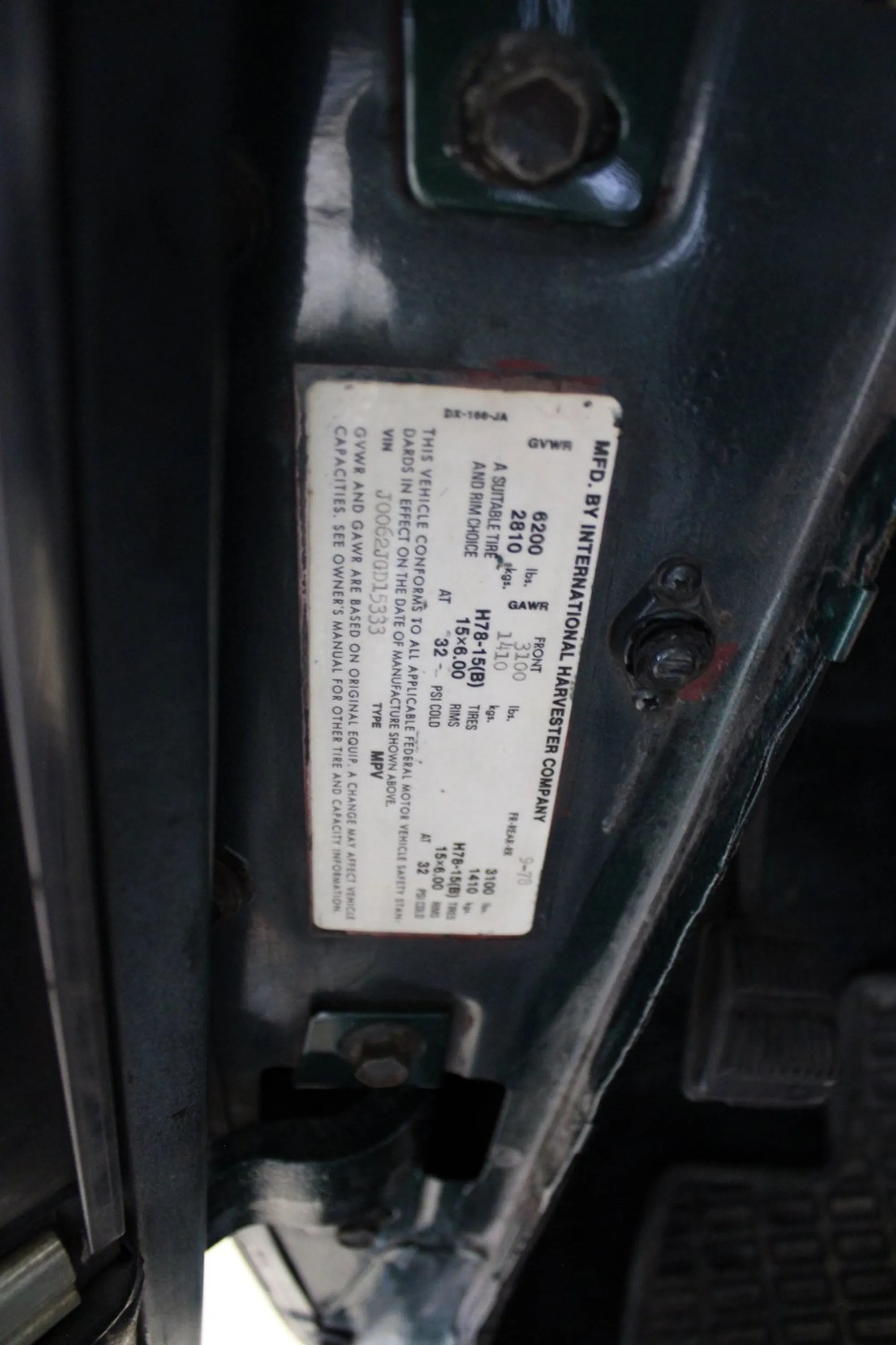 1979 International Scout
