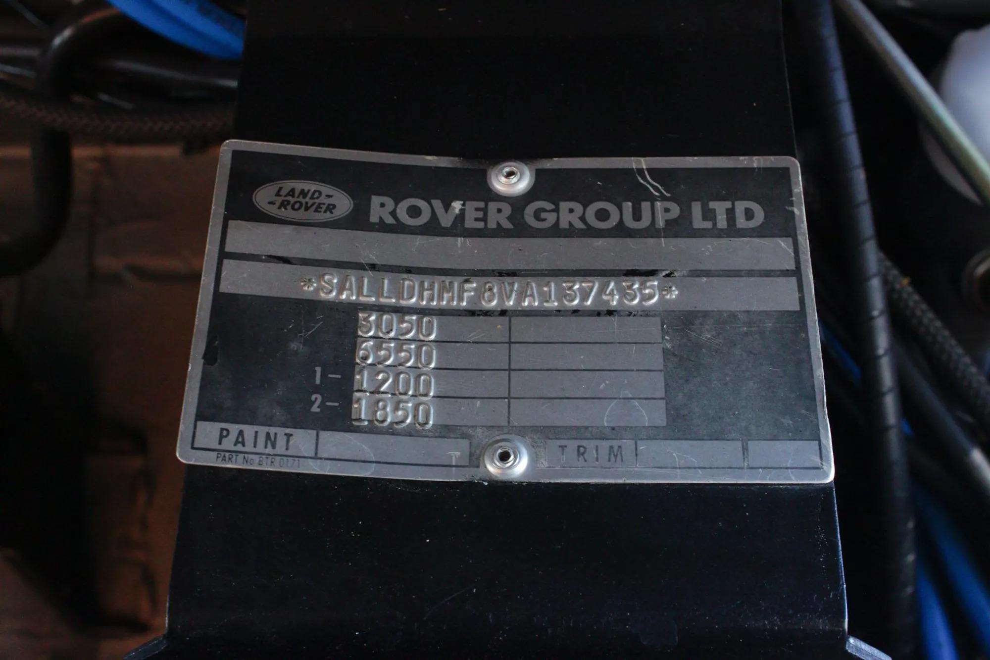 1997 Land Rover Defender 110 Station Wagon