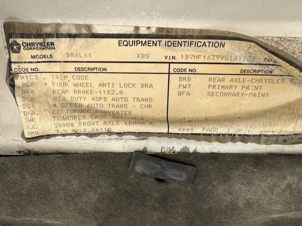 1997 Dodge Ram 1500 LT