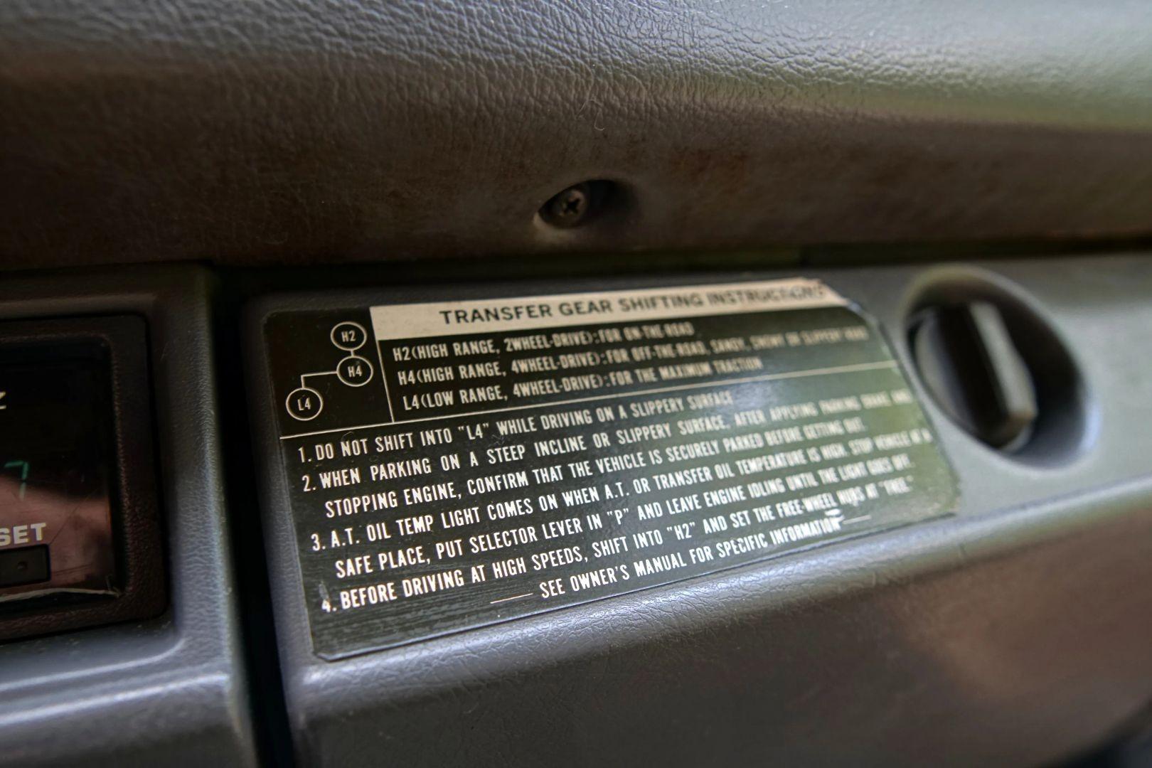 1986 Toyota 4Runner DLX