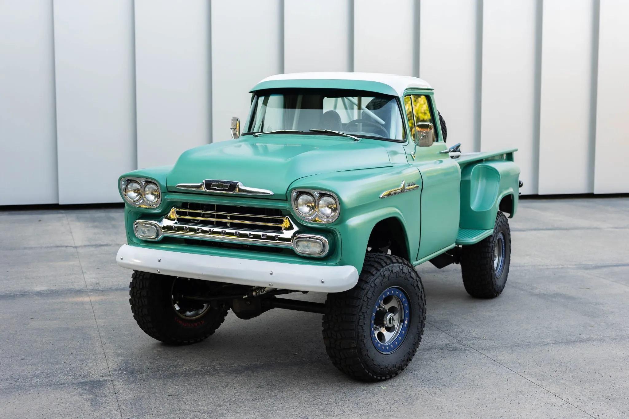 6.2L-Powered 1958 GMC 150 Stepside 4x4