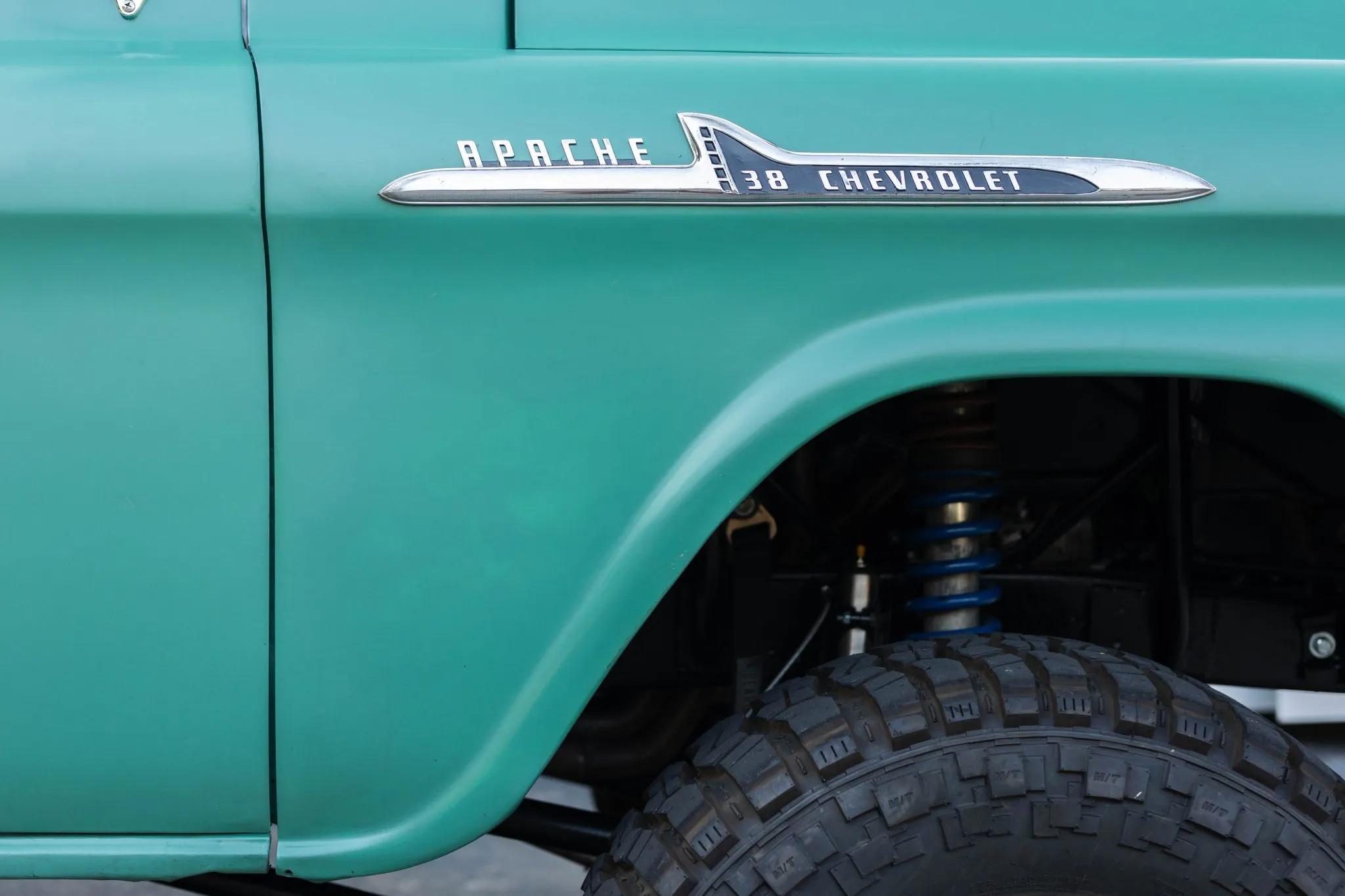 6.2L-Powered 1958 GMC 150 Stepside 4x4