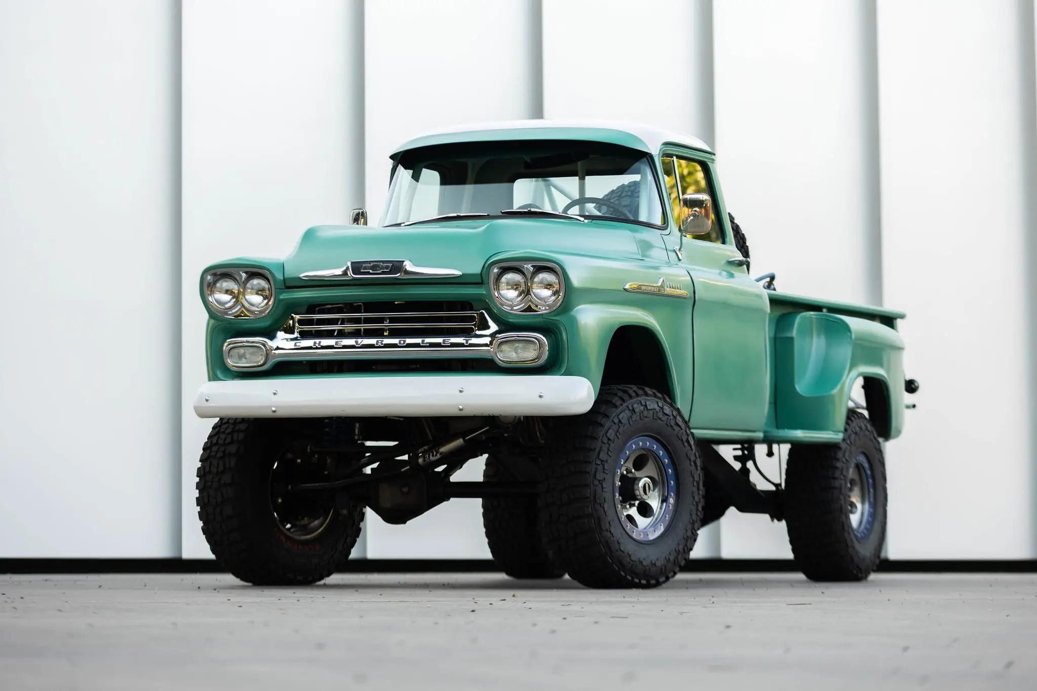 6.2L-Powered 1958 GMC 150 Stepside 4x4