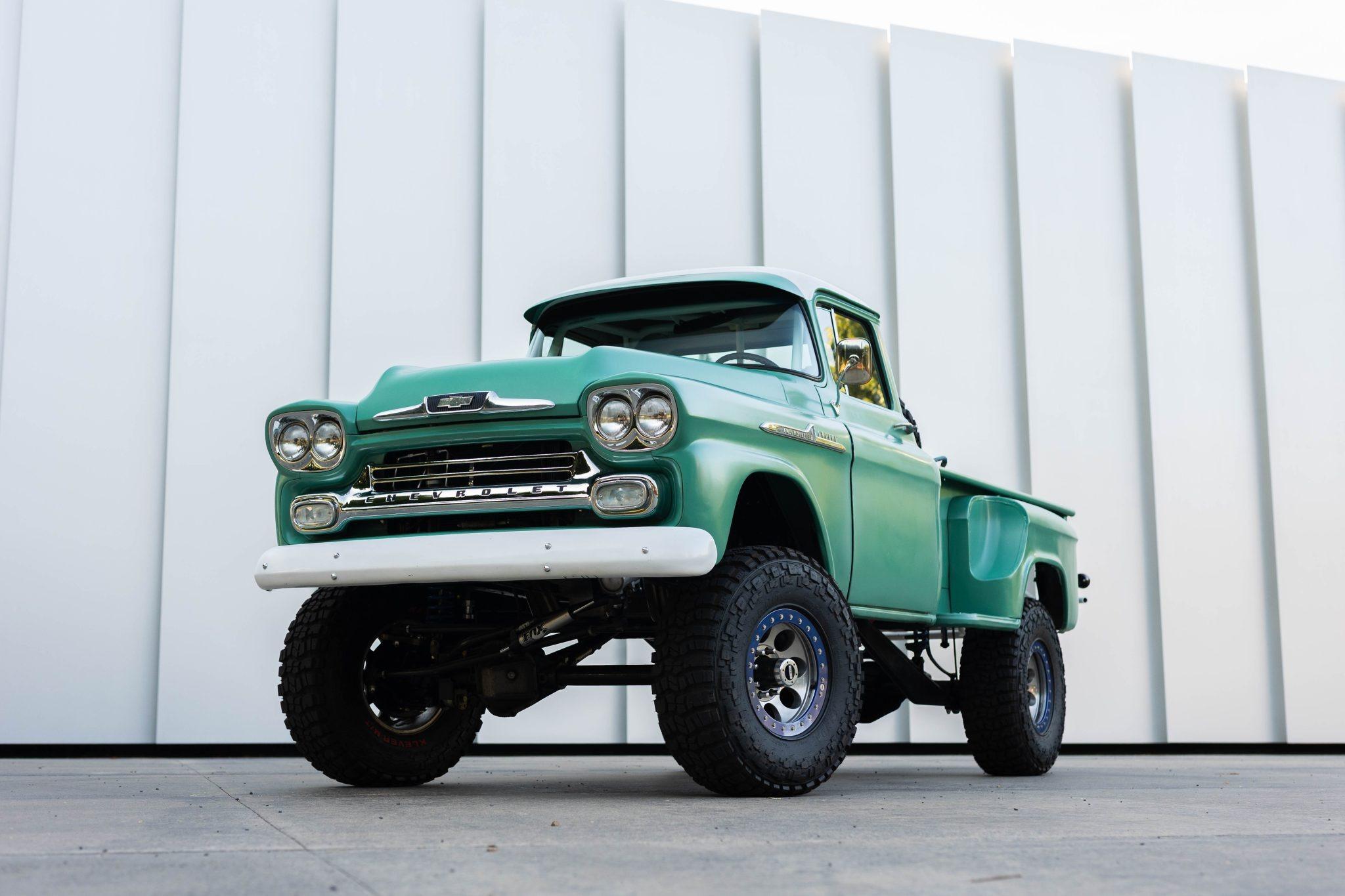 6.2L-Powered 1958 GMC 150 Stepside 4x4