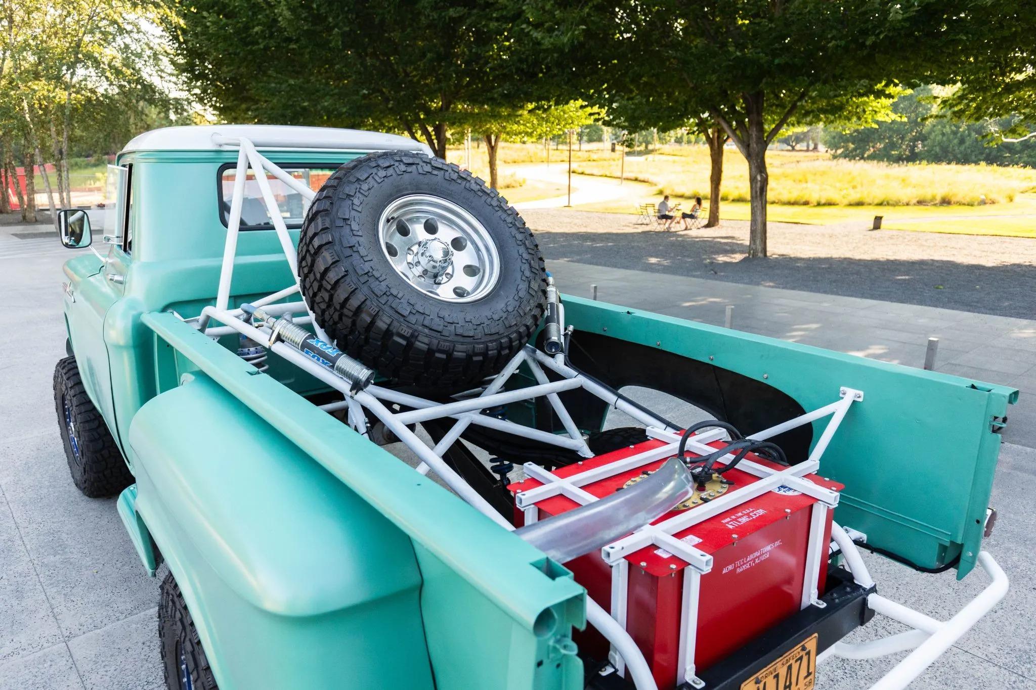 6.2L-Powered 1958 GMC 150 Stepside 4x4