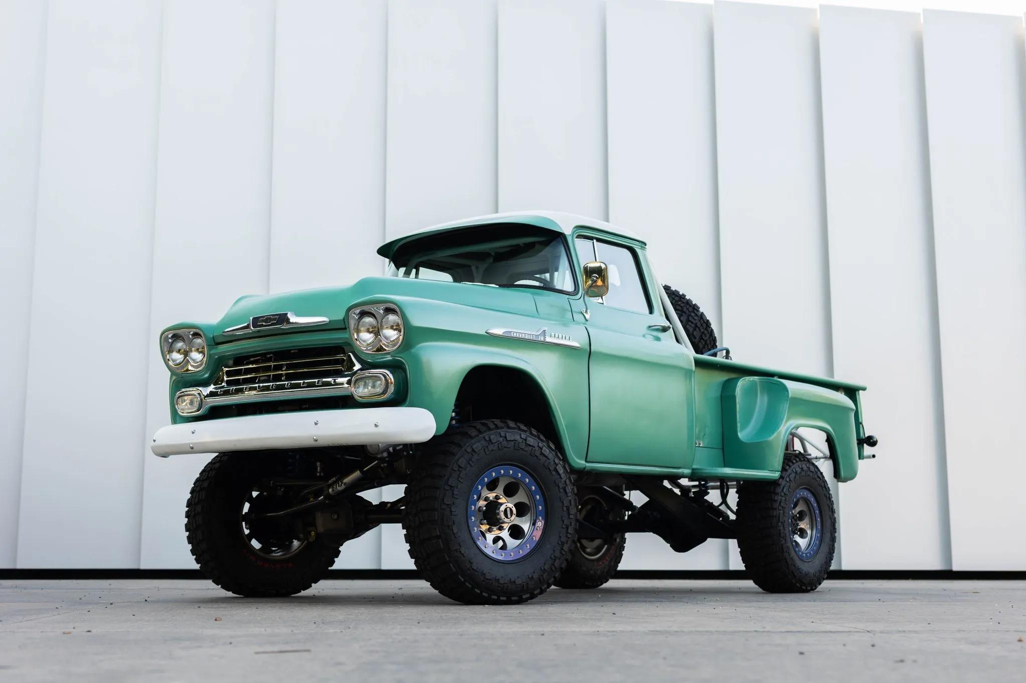 6.2L-Powered 1958 GMC 150 Stepside 4x4