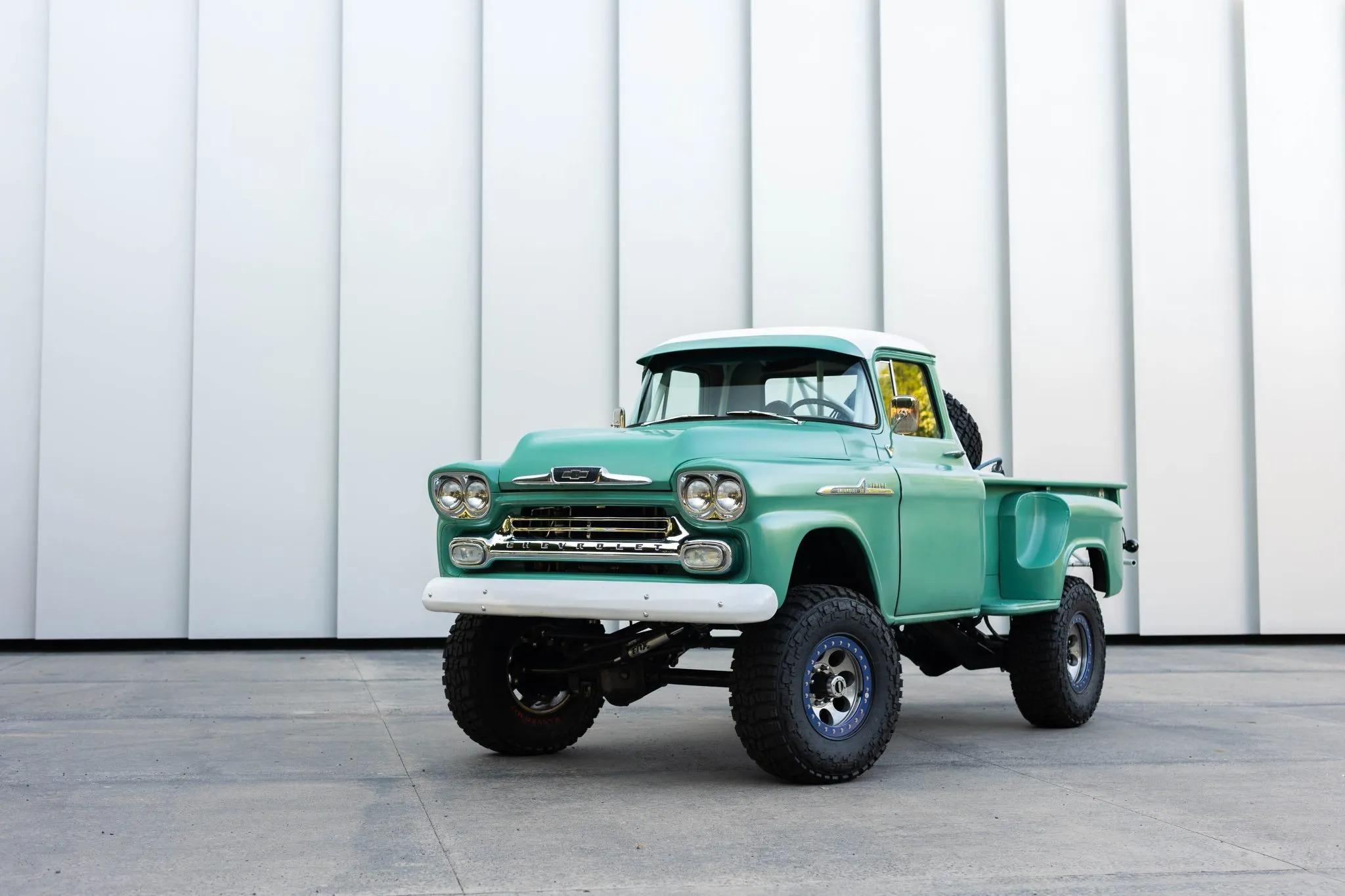 6.2L-Powered 1958 GMC 150 Stepside 4x4
