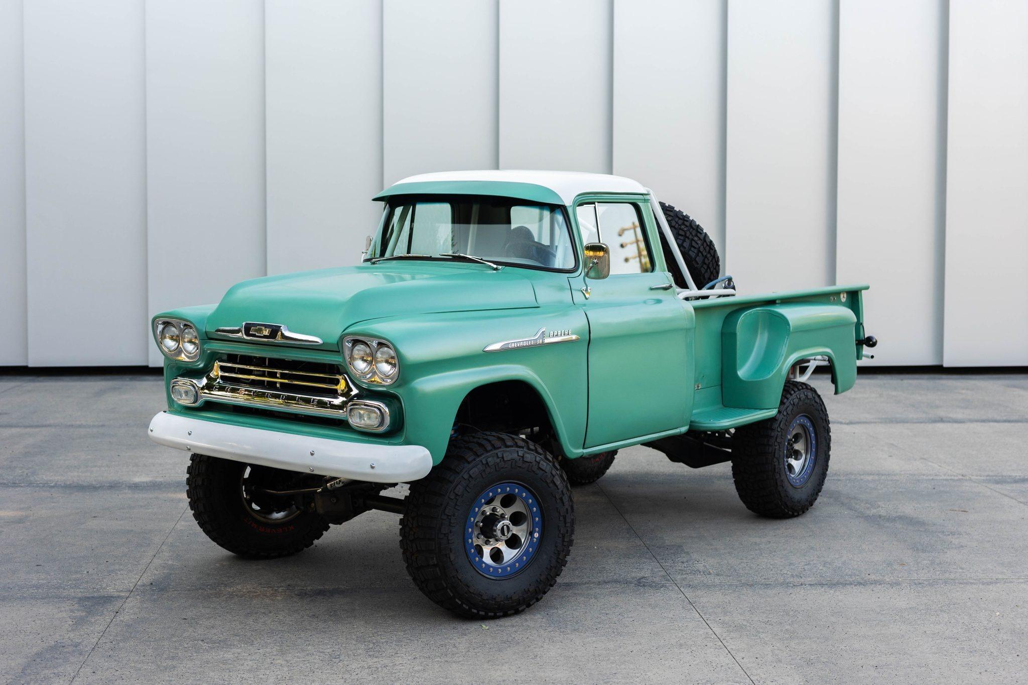 6.2L-Powered 1958 GMC 150 Stepside 4x4