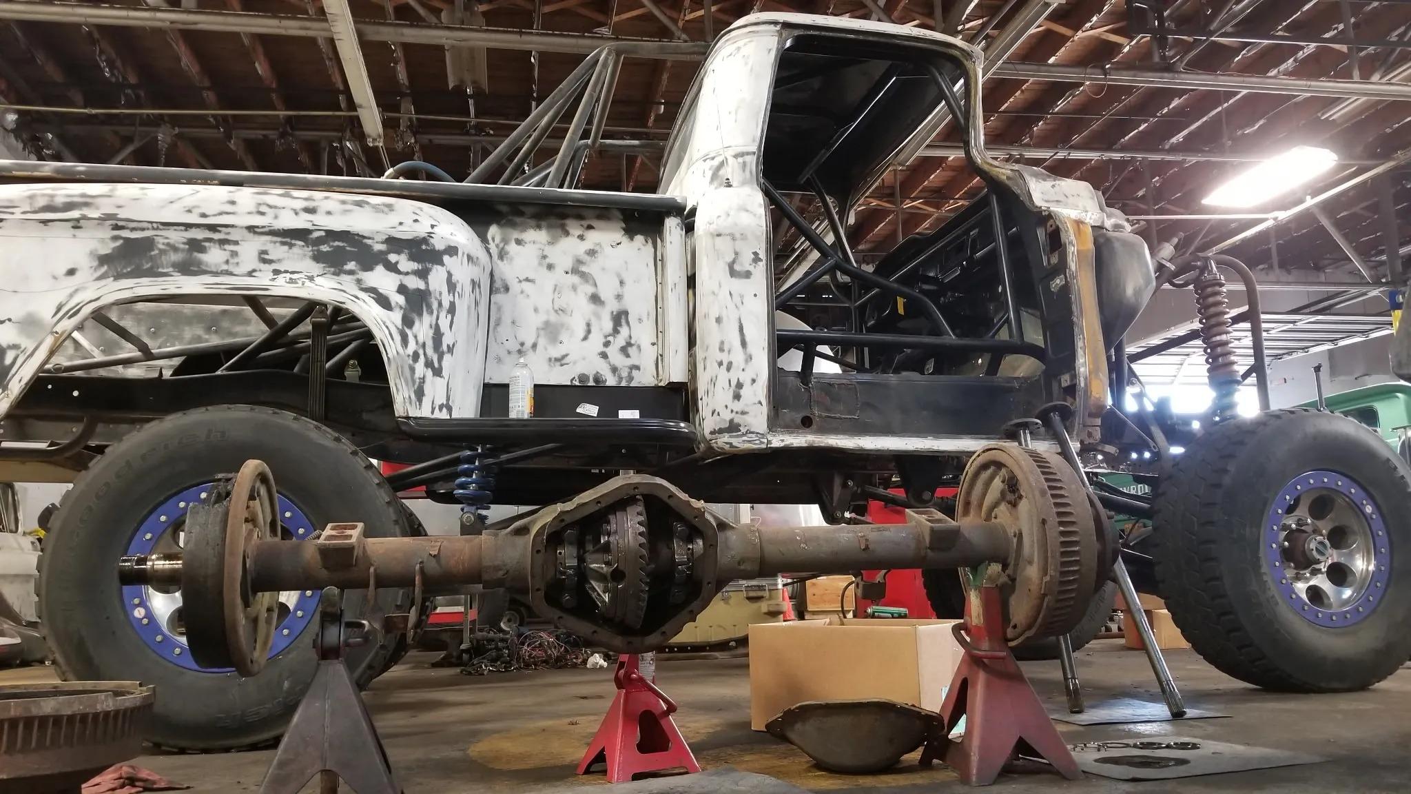 6.2L-Powered 1958 GMC 150 Stepside 4x4