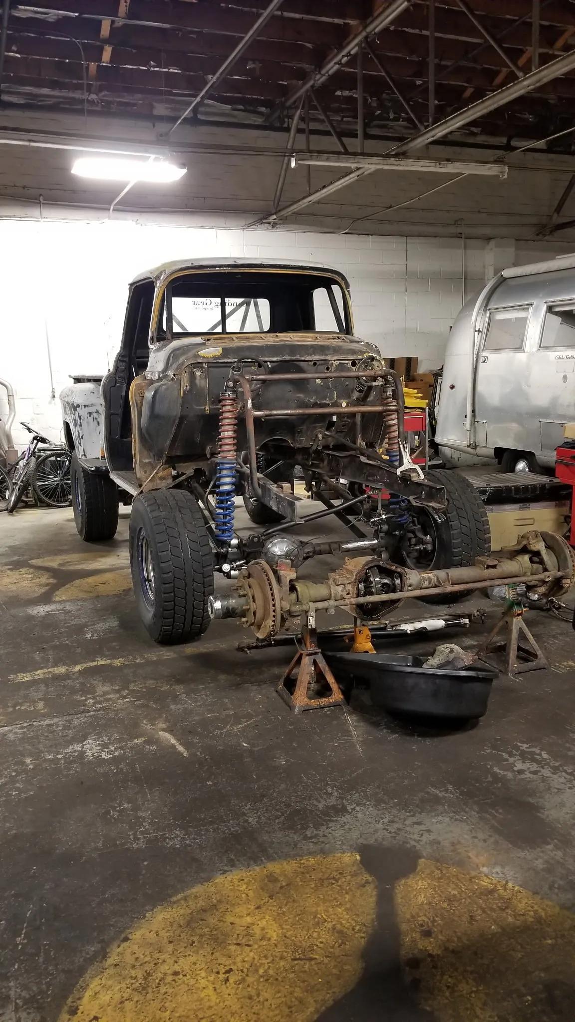 6.2L-Powered 1958 GMC 150 Stepside 4x4