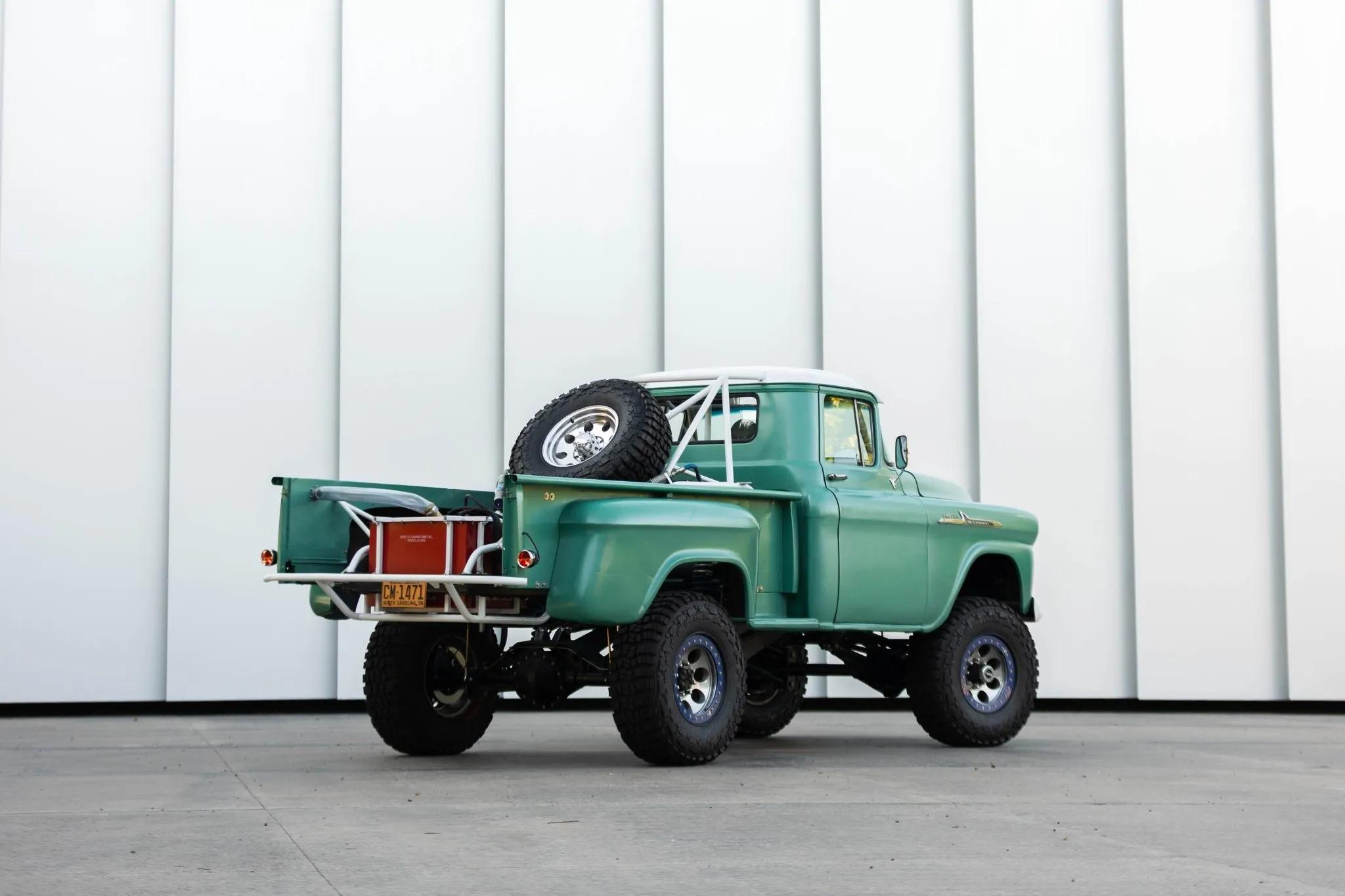 6.2L-Powered 1958 GMC 150 Stepside 4x4