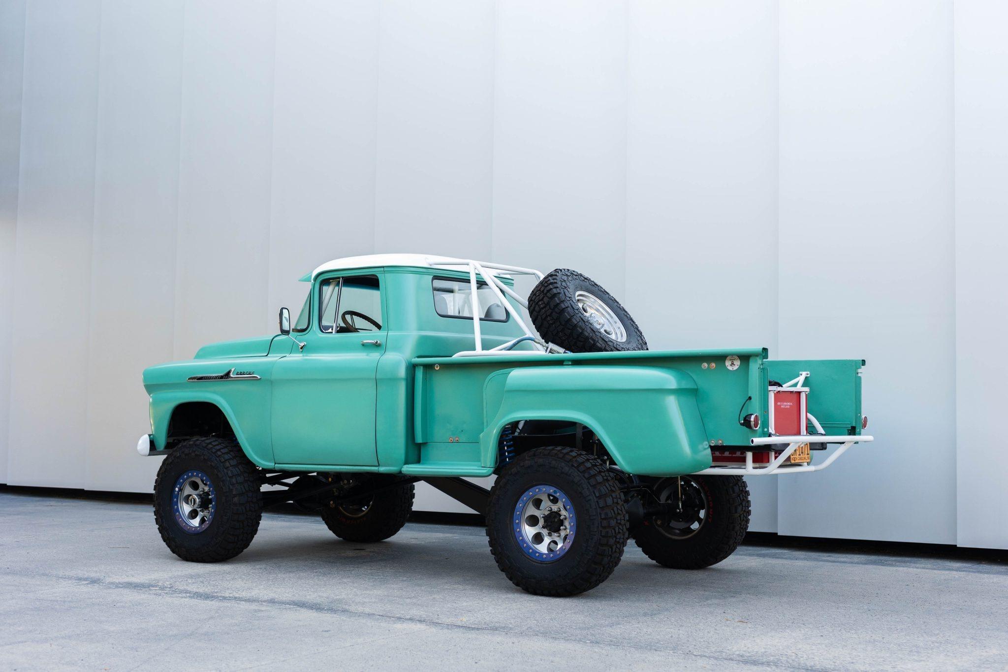 6.2L-Powered 1958 GMC 150 Stepside 4x4