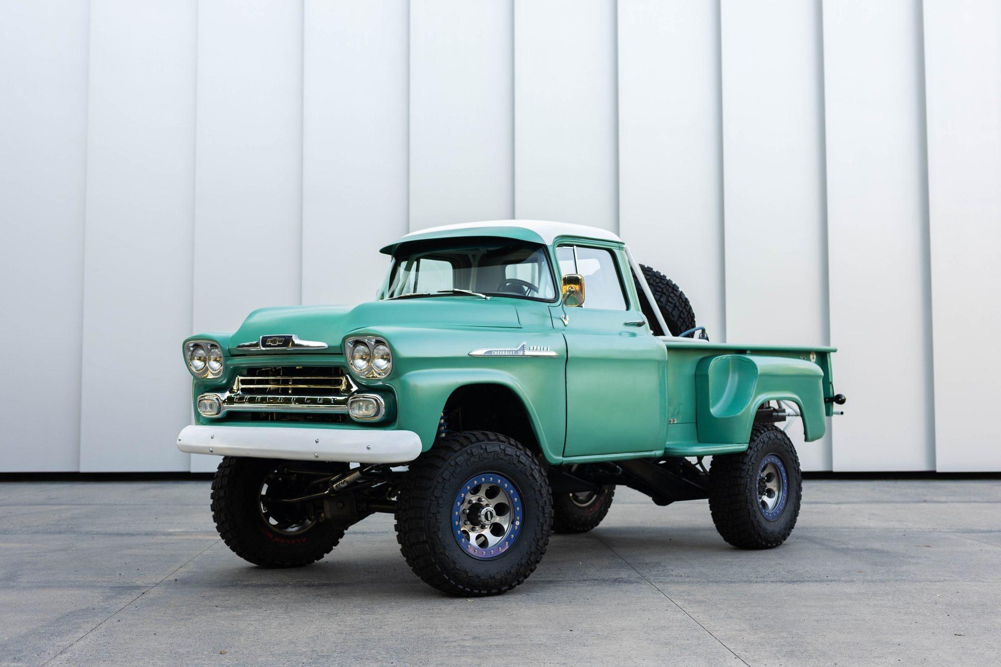 6.2L-Powered 1958 GMC 150 Stepside 4x4