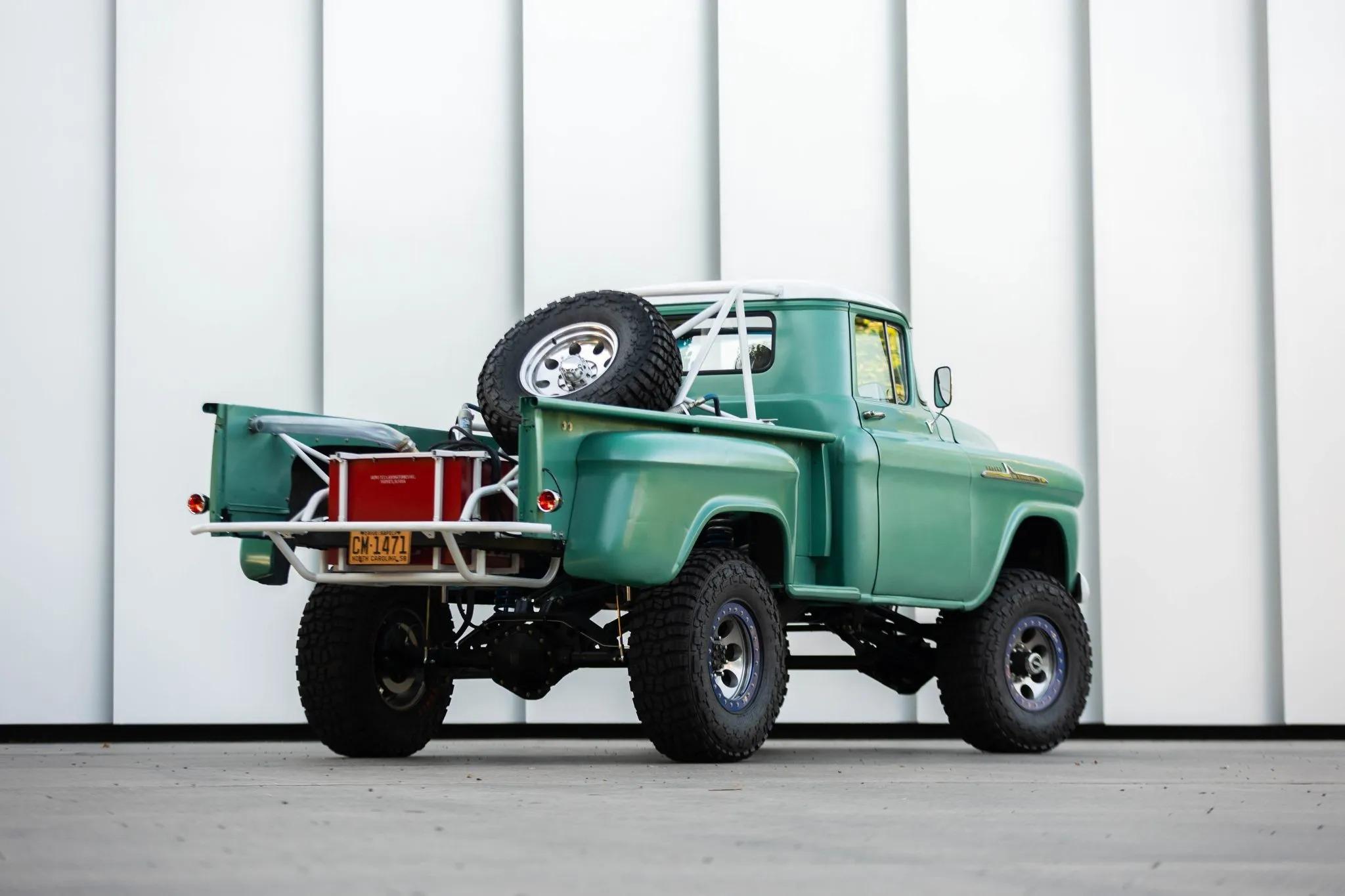 6.2L-Powered 1958 GMC 150 Stepside 4x4