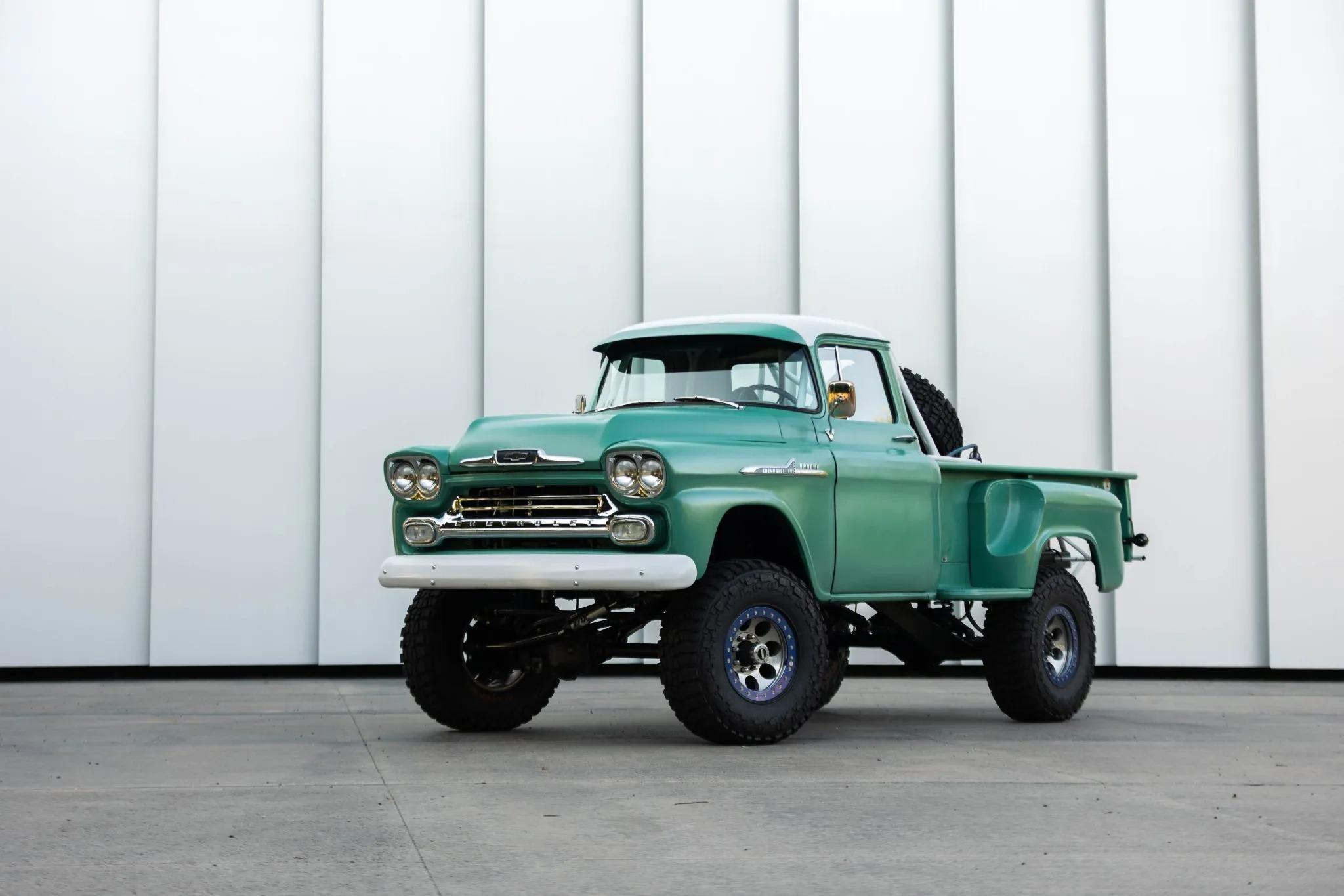 6.2L-Powered 1958 GMC 150 Stepside 4x4