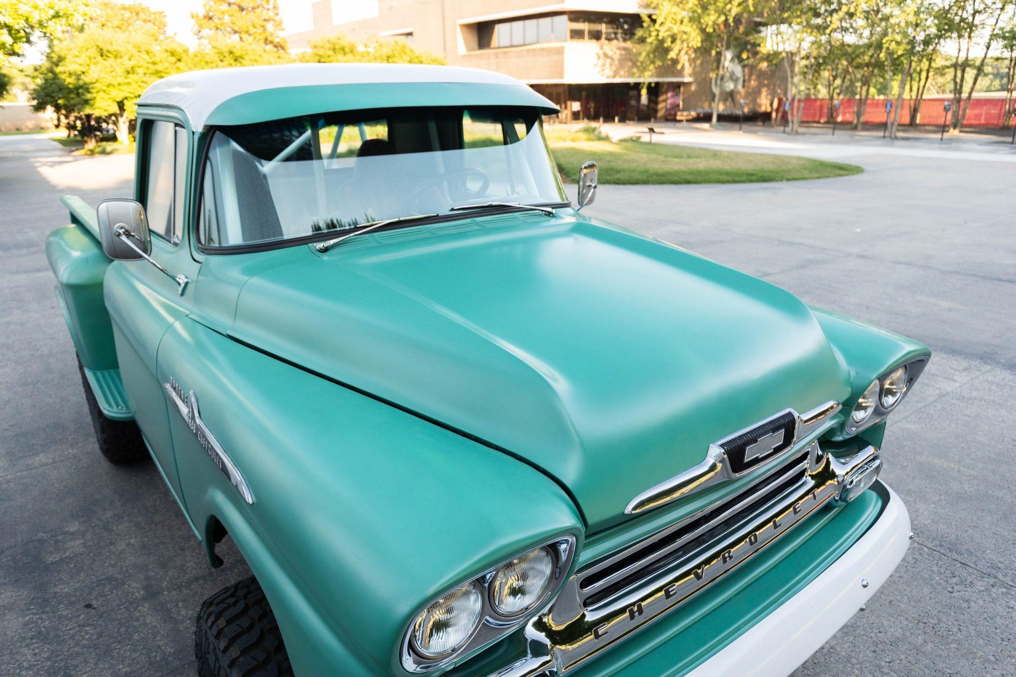 6.2L-Powered 1958 GMC 150 Stepside 4x4