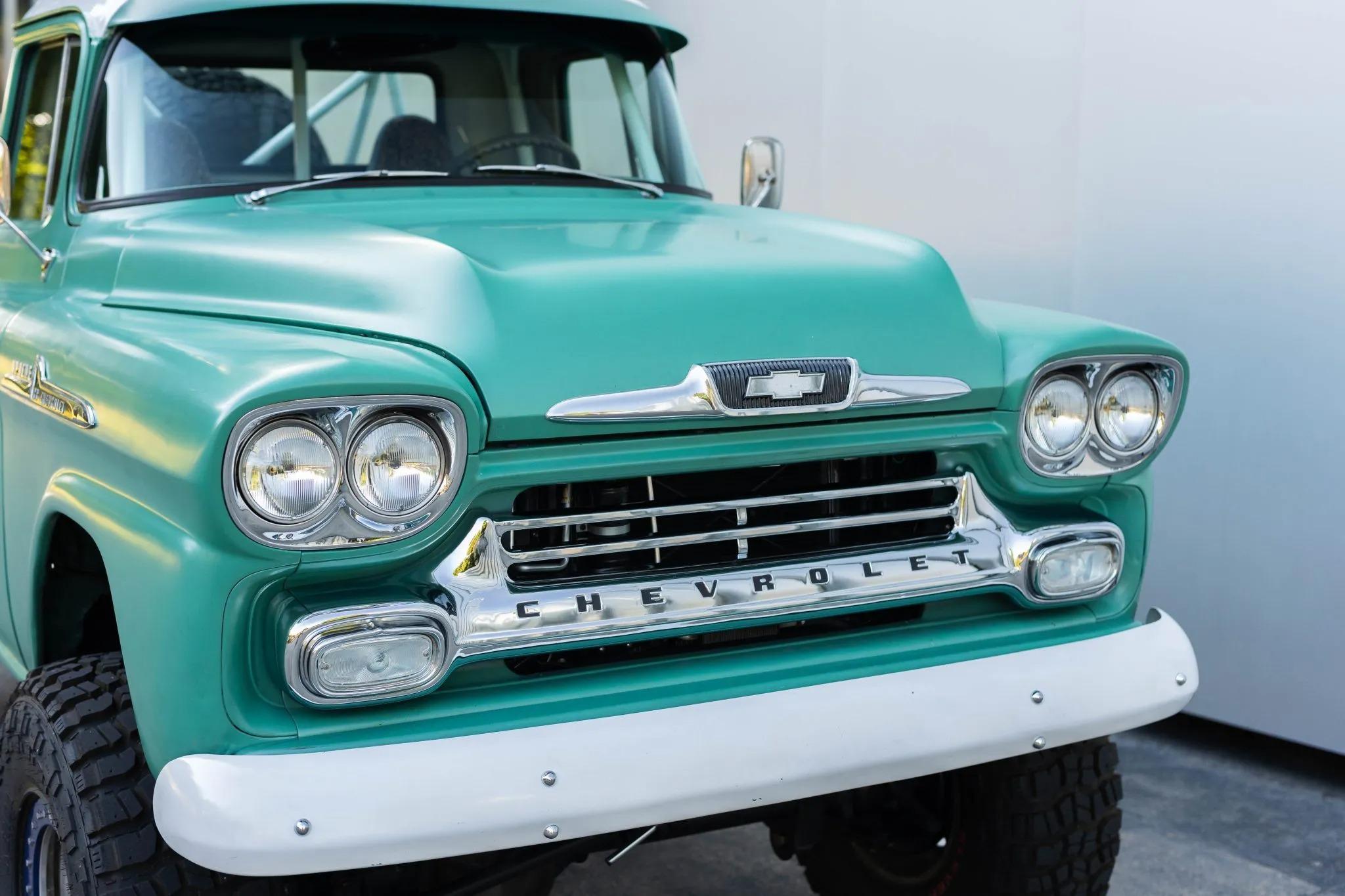 6.2L-Powered 1958 GMC 150 Stepside 4x4