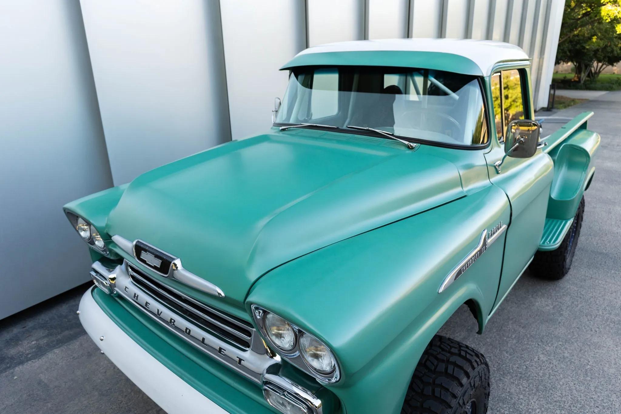 6.2L-Powered 1958 GMC 150 Stepside 4x4