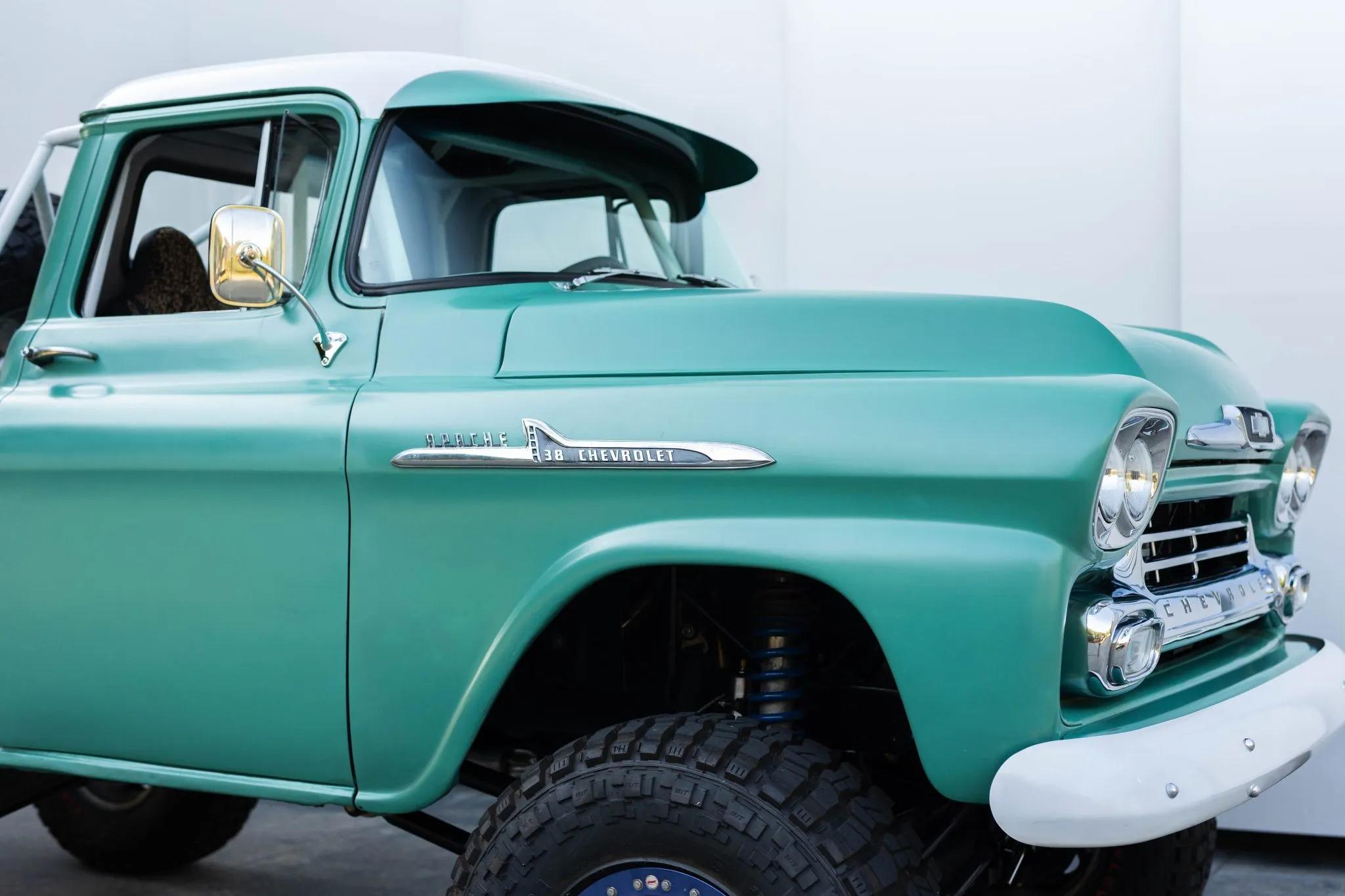 6.2L-Powered 1958 GMC 150 Stepside 4x4