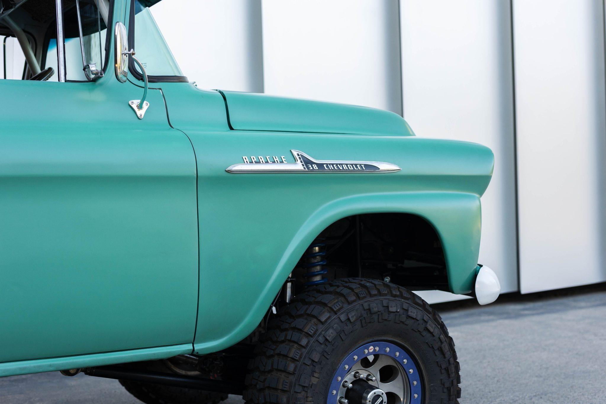 6.2L-Powered 1958 GMC 150 Stepside 4x4