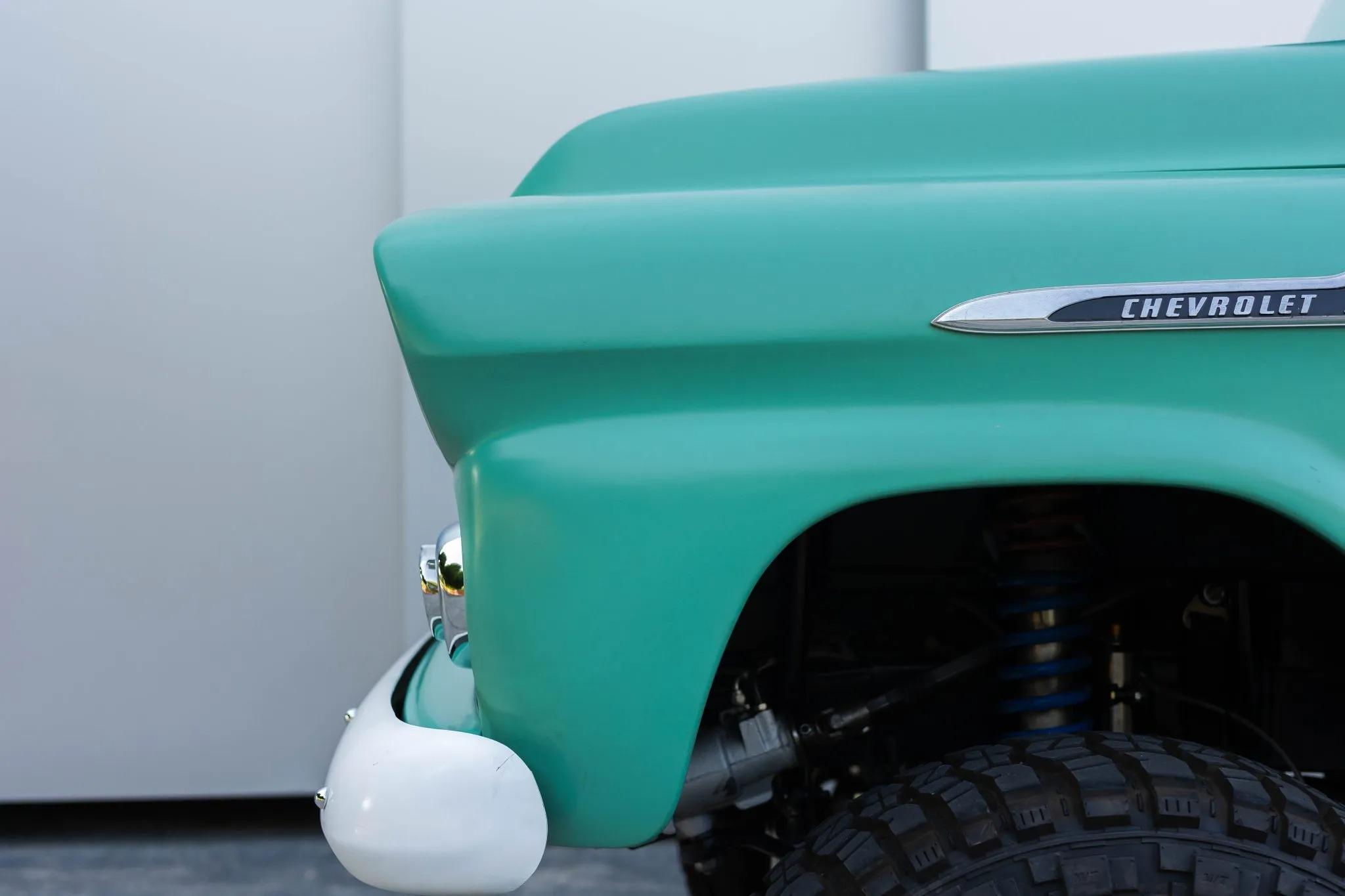 6.2L-Powered 1958 GMC 150 Stepside 4x4