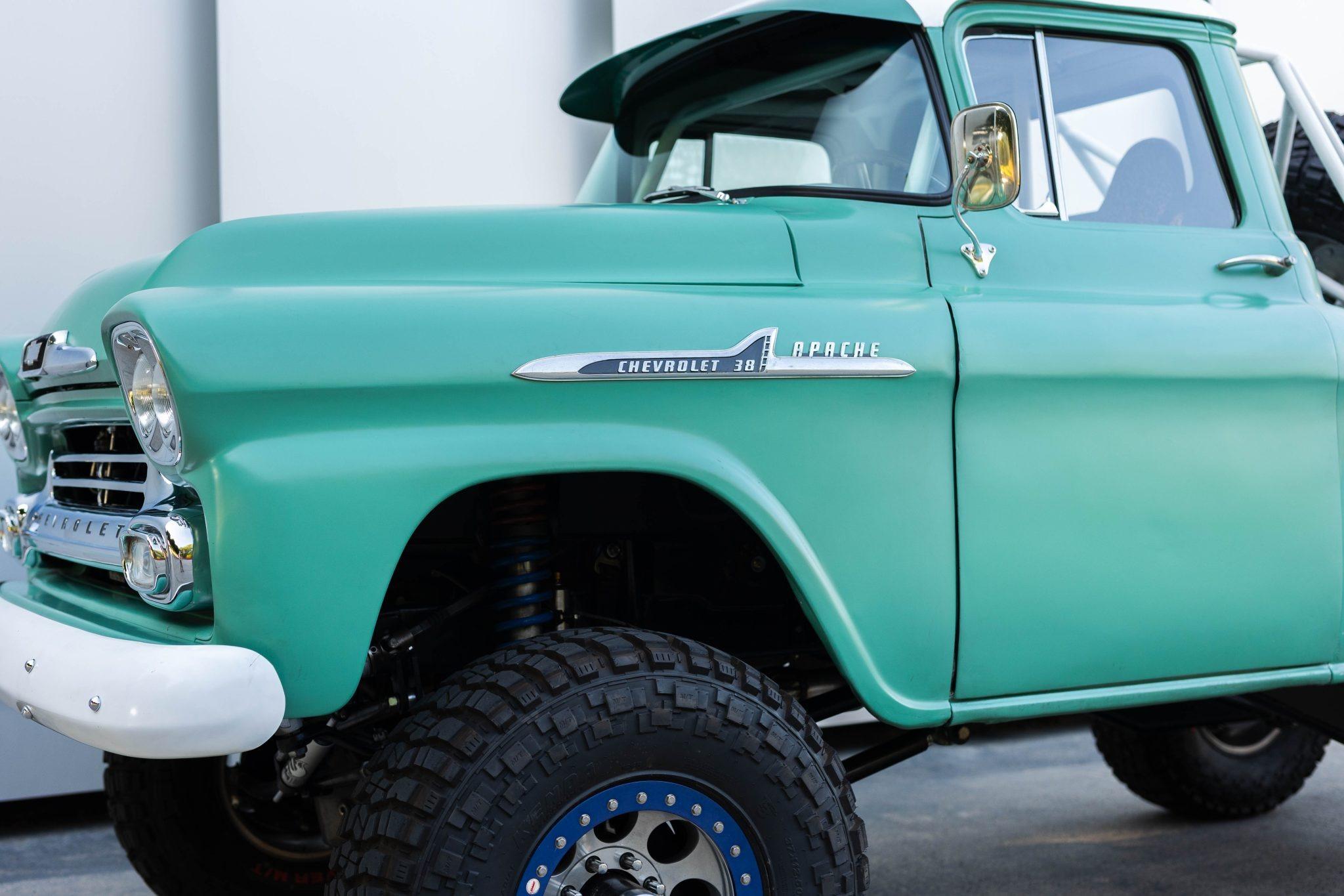 6.2L-Powered 1958 GMC 150 Stepside 4x4
