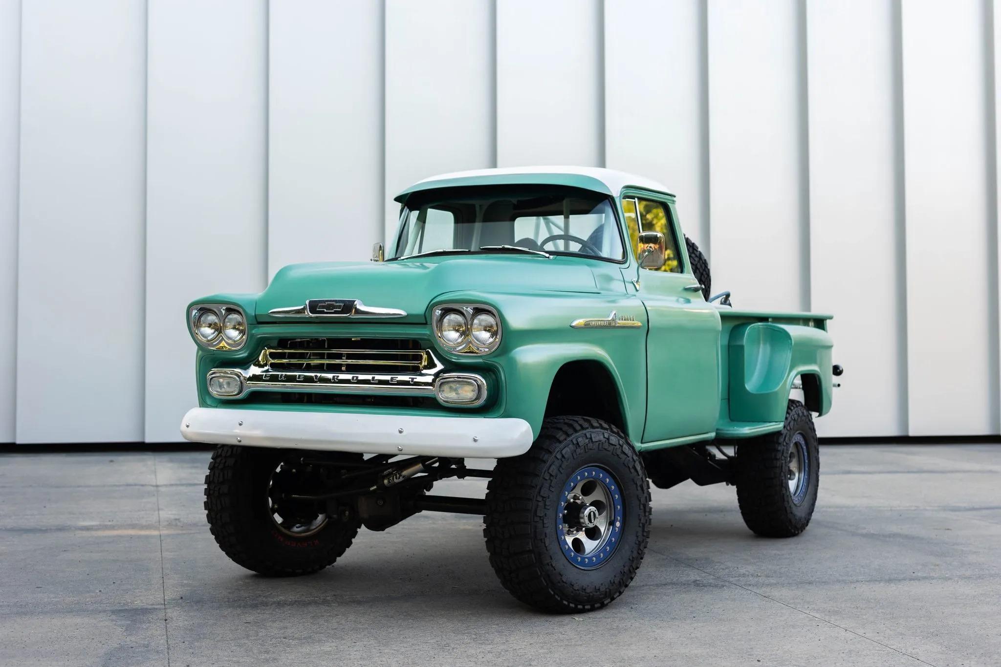 6.2L-Powered 1958 GMC 150 Stepside 4x4