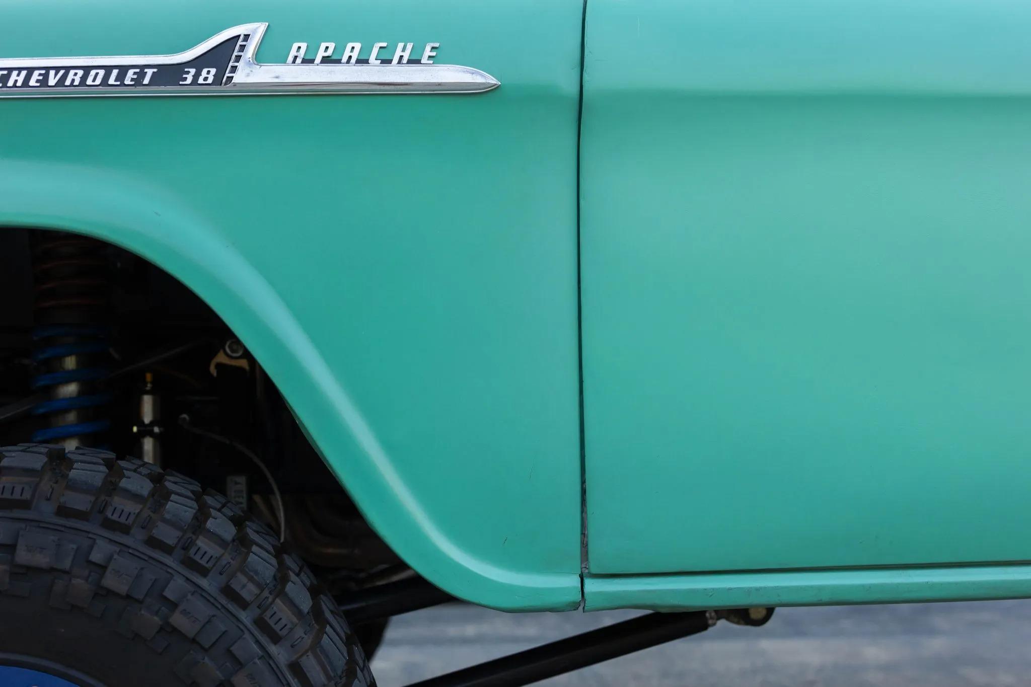 6.2L-Powered 1958 GMC 150 Stepside 4x4
