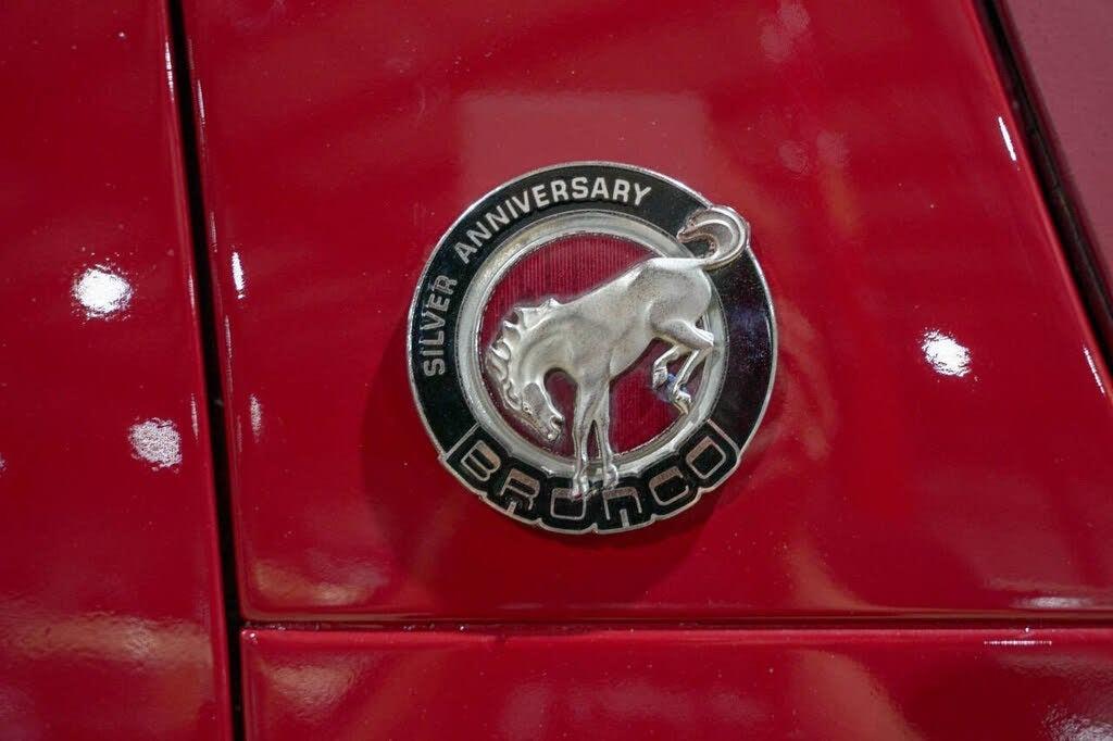 1991 Ford Bronco Silver Anniversary