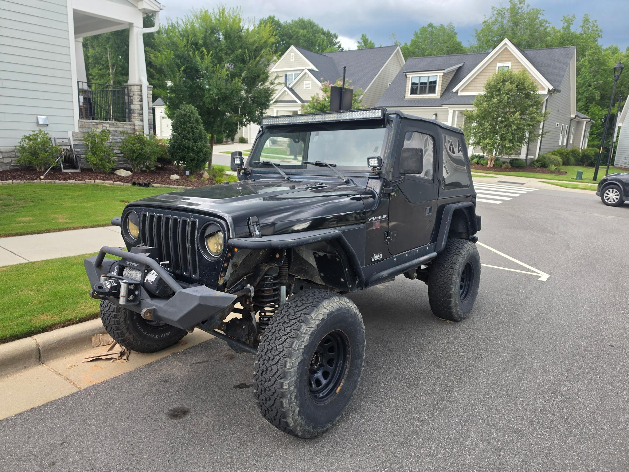 Modified 2002 Jeep Wrangler X