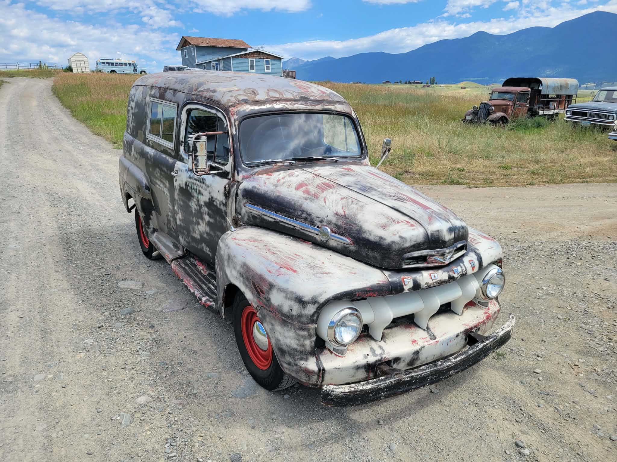 1952 Ford F1 Panel Delivery Truck