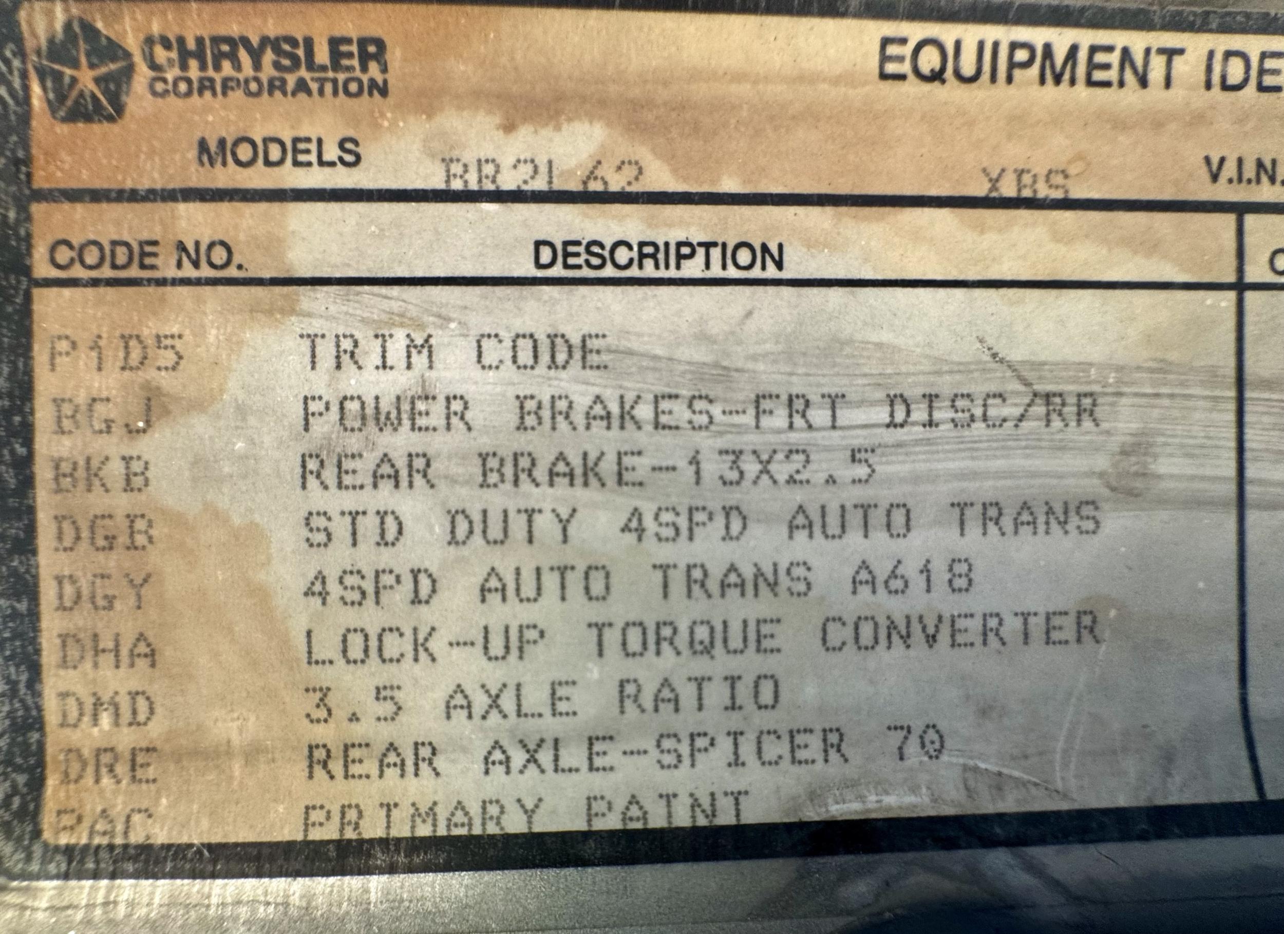 1994 Dodge Ram 2500 Laramie SLT