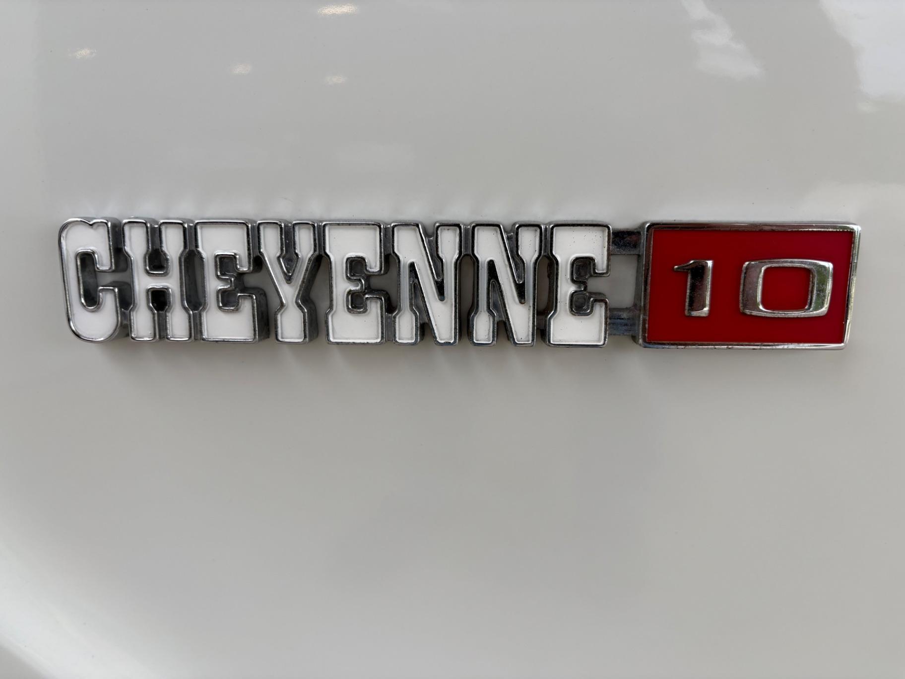 1971 Chevrolet C10 Cheyenne