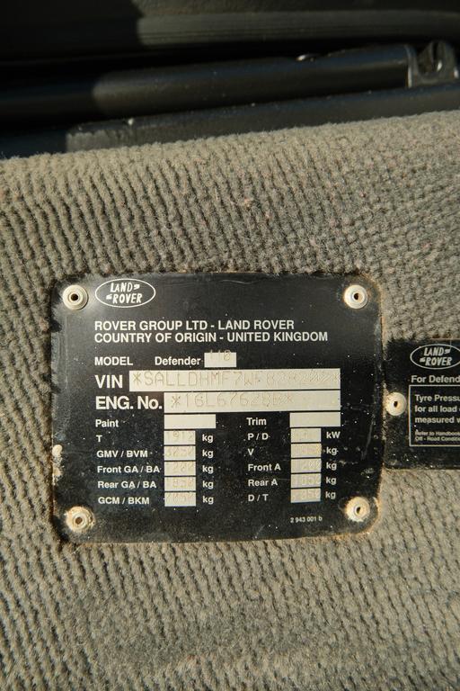 1998 Land Rover Defender 110
